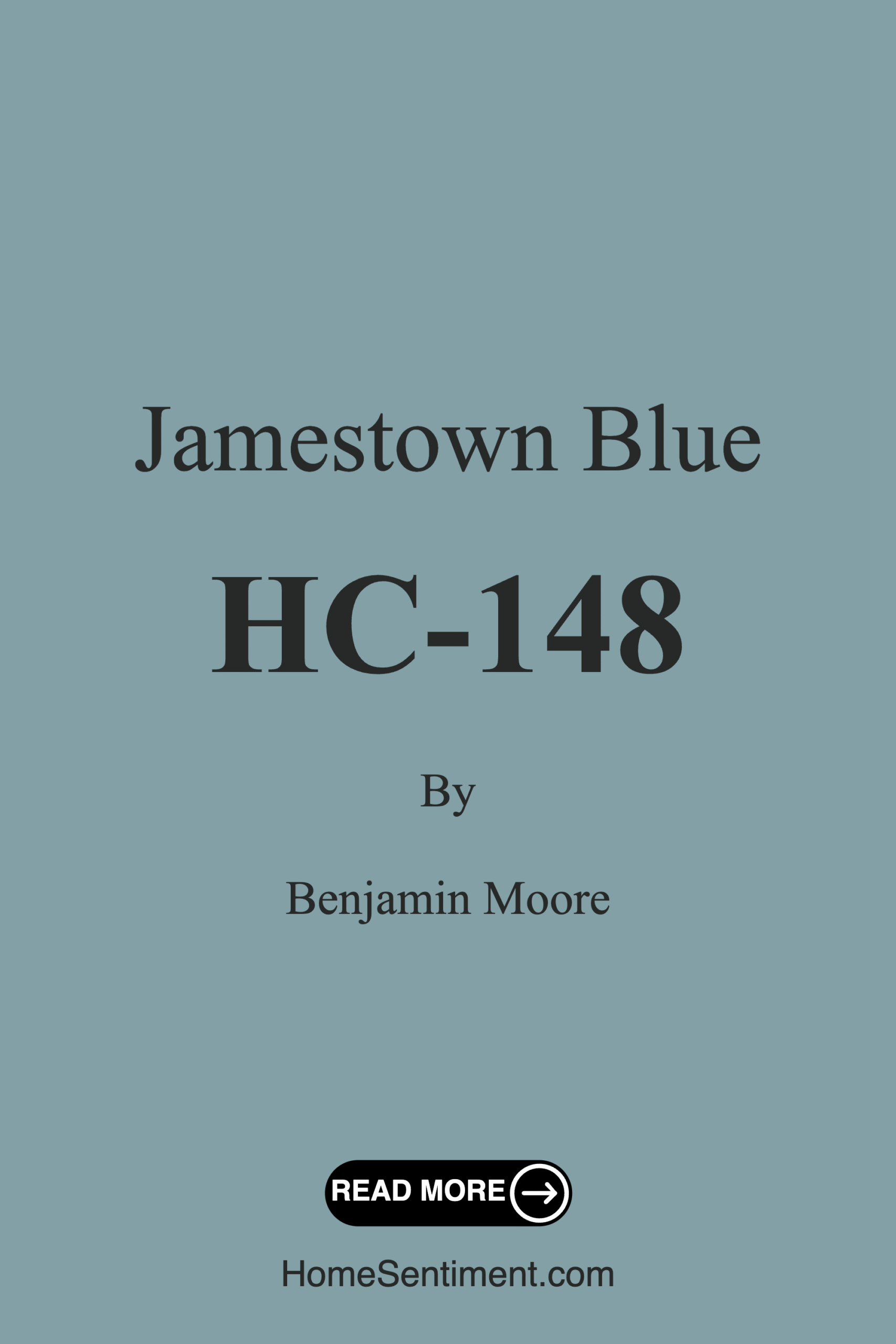 Jamestown Blue HC-148 by Benjamin Moore