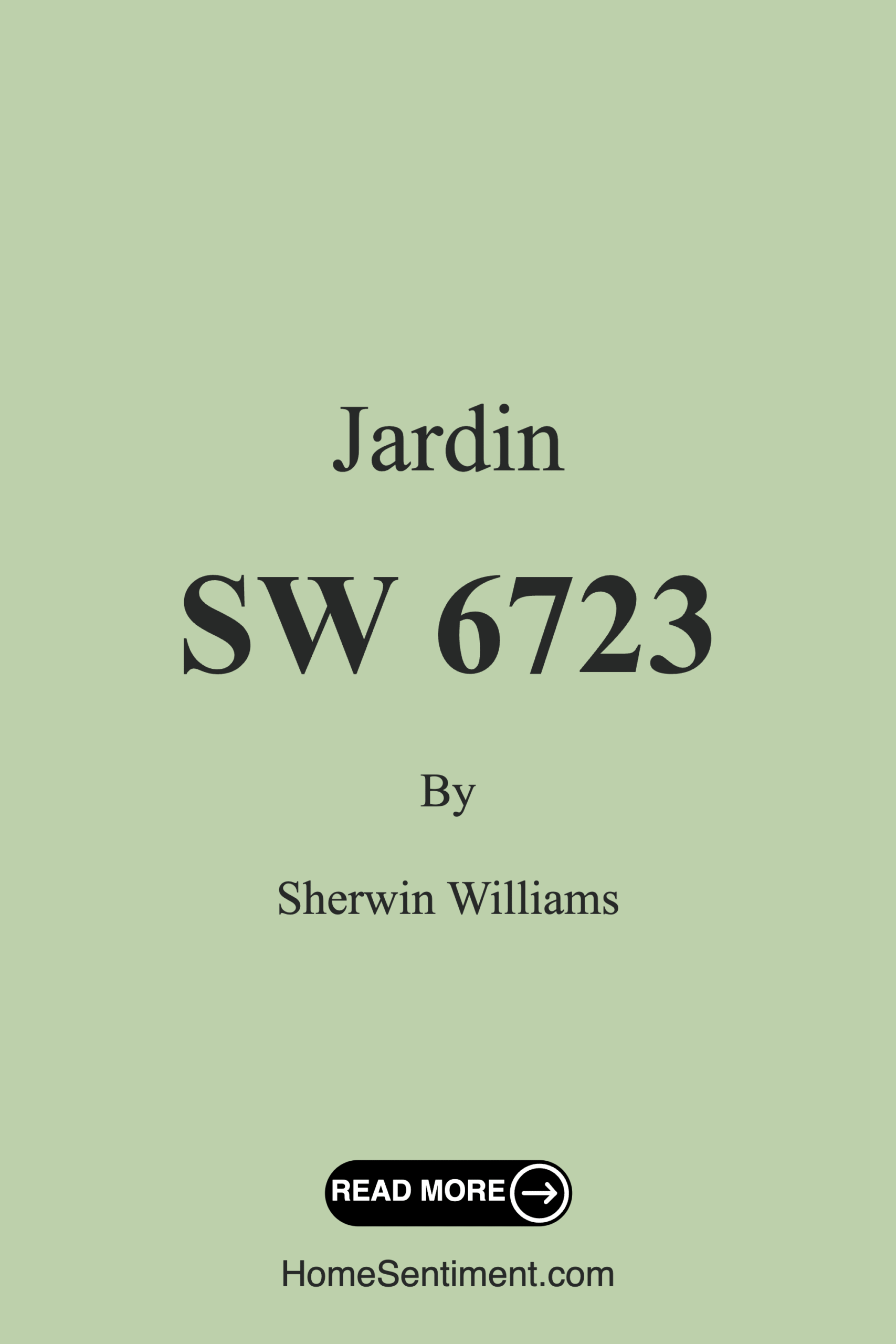 Jardin SW 6723 by Sherwin Williams