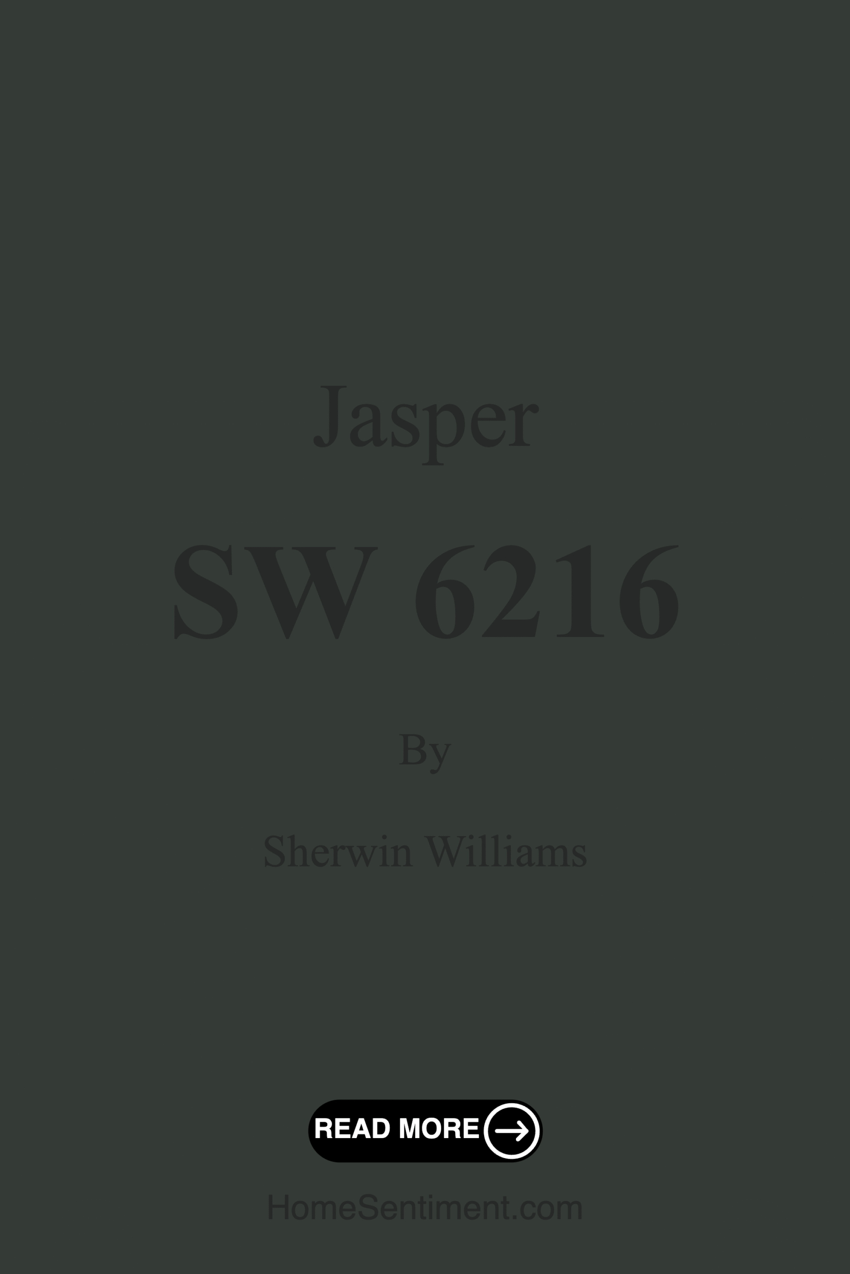 Jasper SW 6216 by Sherwin Williams