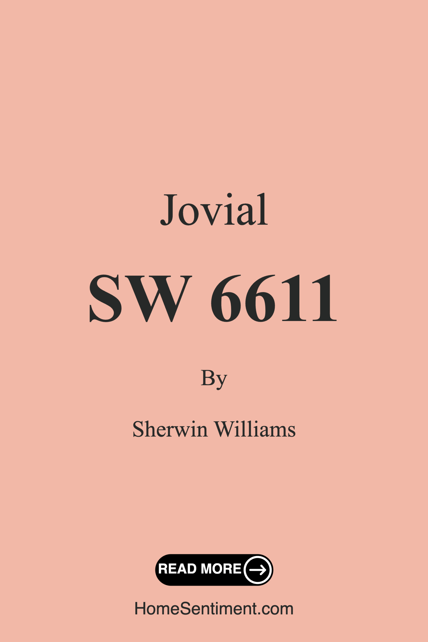 Jovial SW 6611 by Sherwin Williams