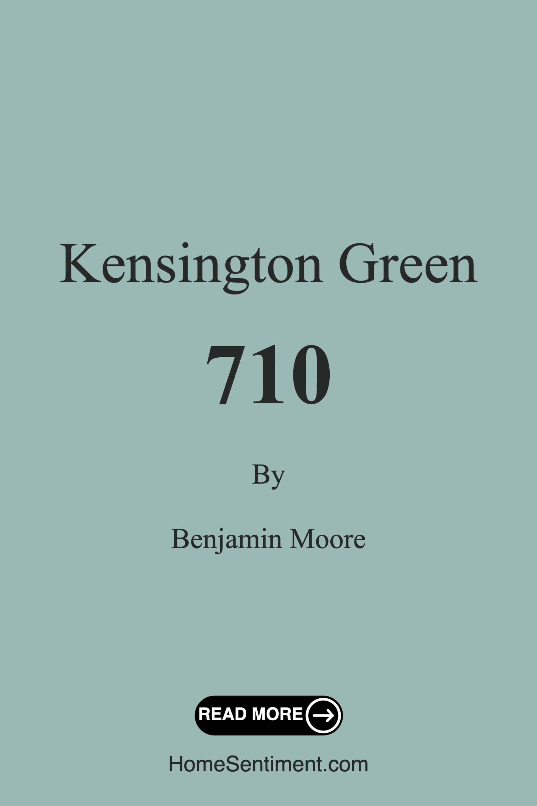 Kensington Green 710 by Benjamin Moore