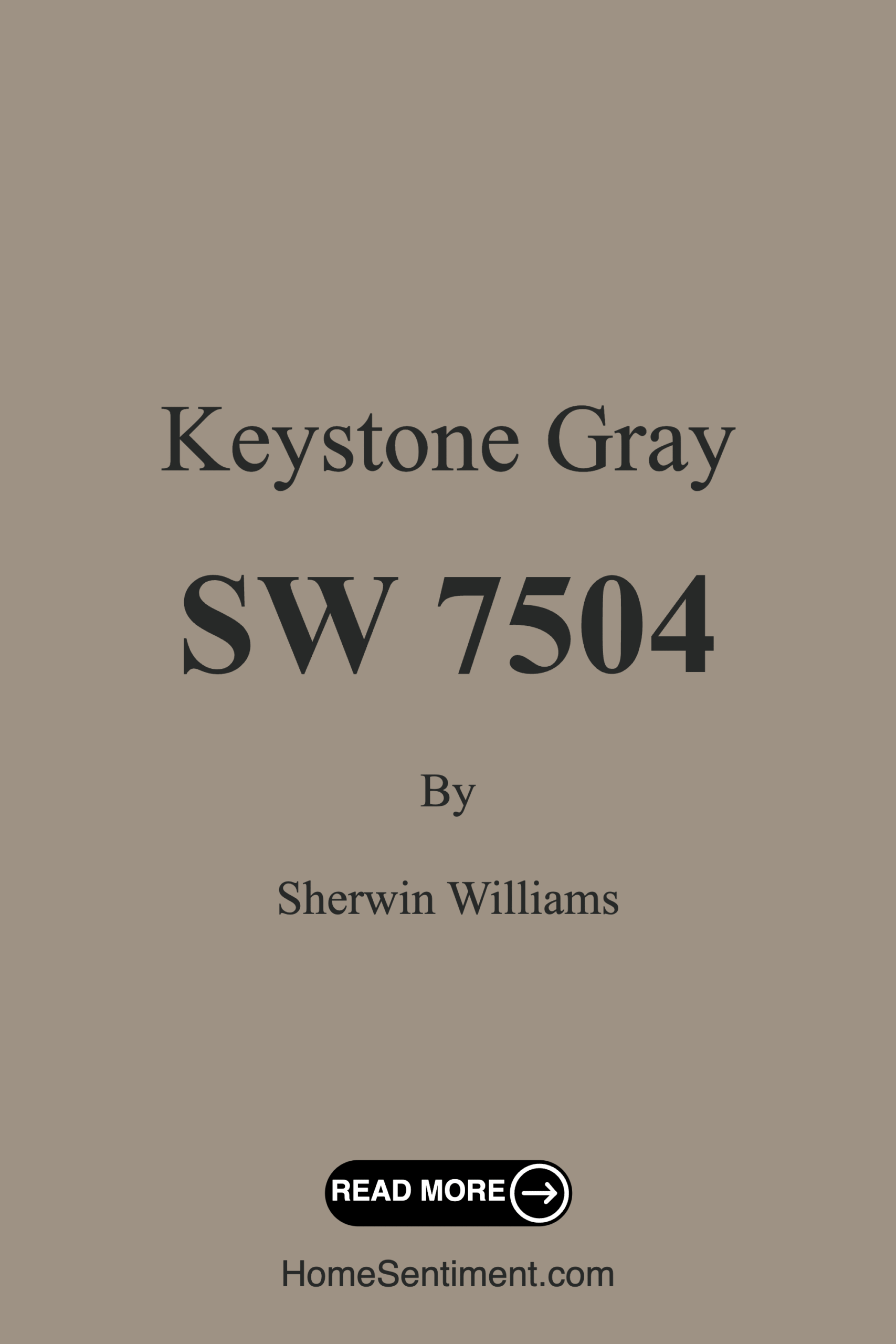 Keystone Gray SW 7504 by Sherwin Williams