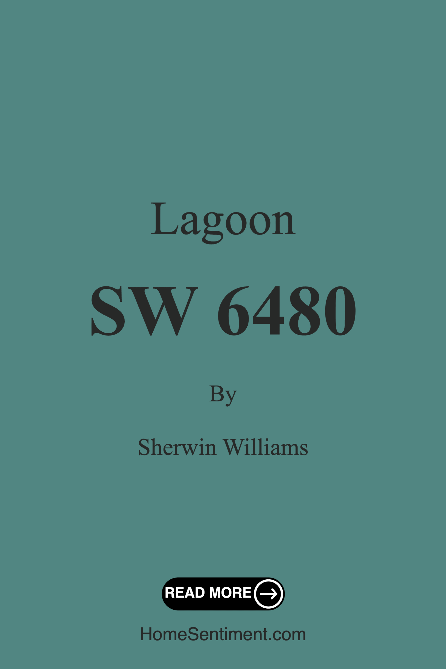 Lagoon SW 6480 by Sherwin Williams