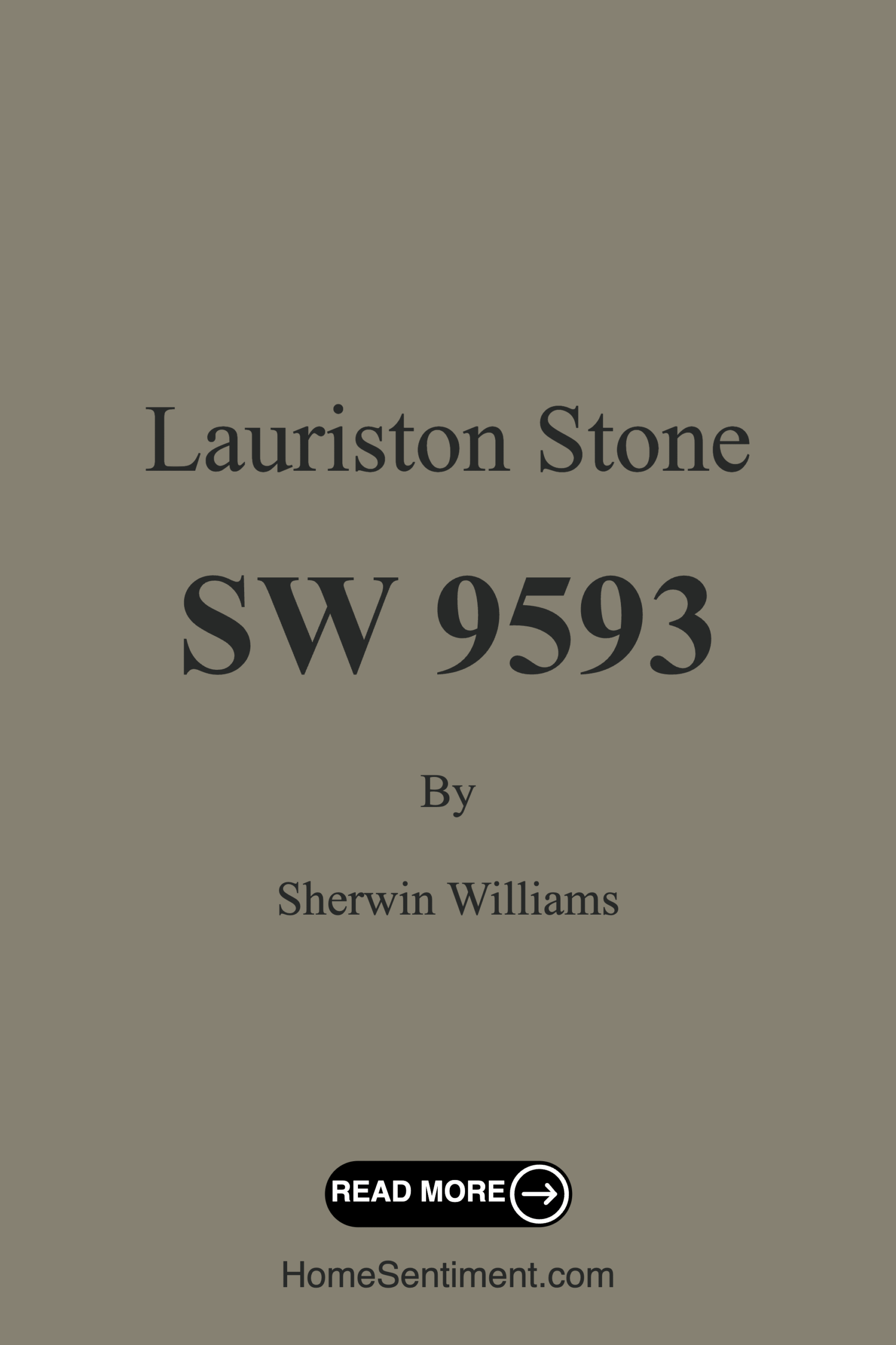 Lauriston Stone SW 9593 by Sherwin Williams