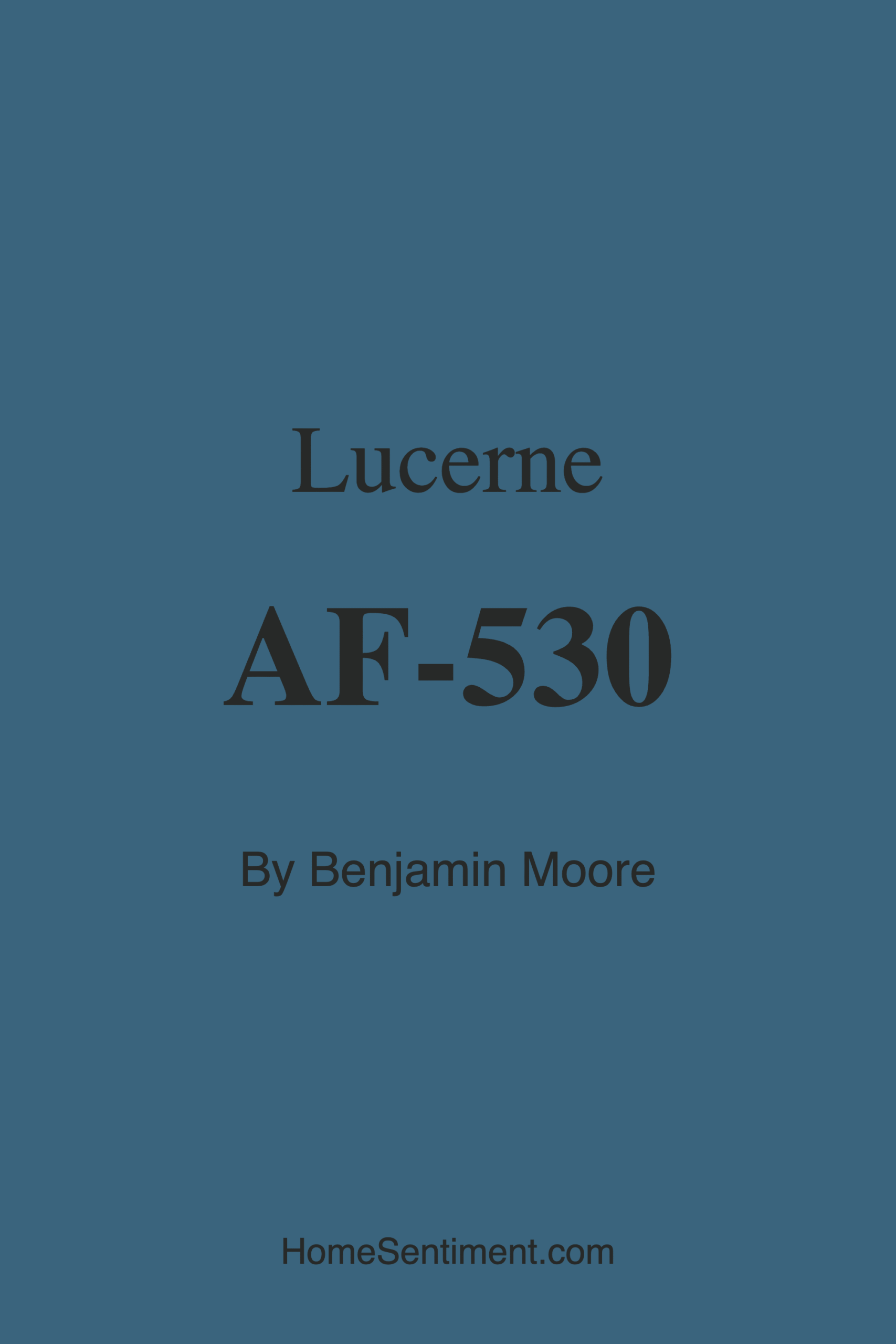 Lucerne AF-530 by Benjamin Moore