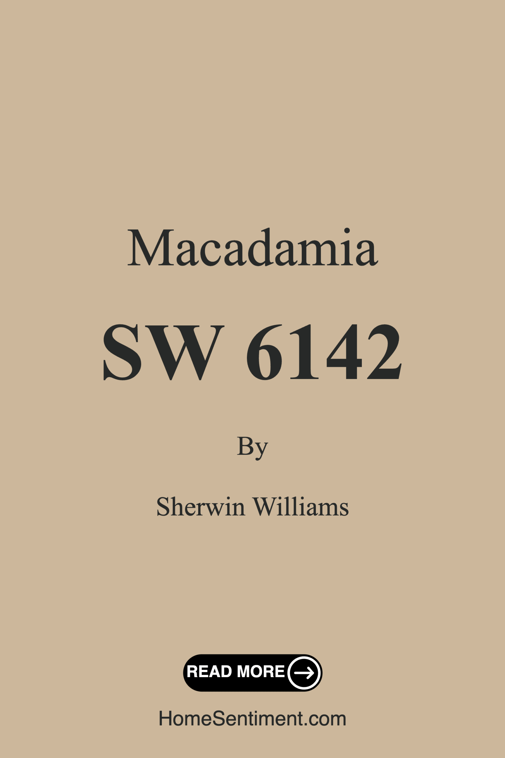 Macadamia SW 6142 by Sherwin Williams