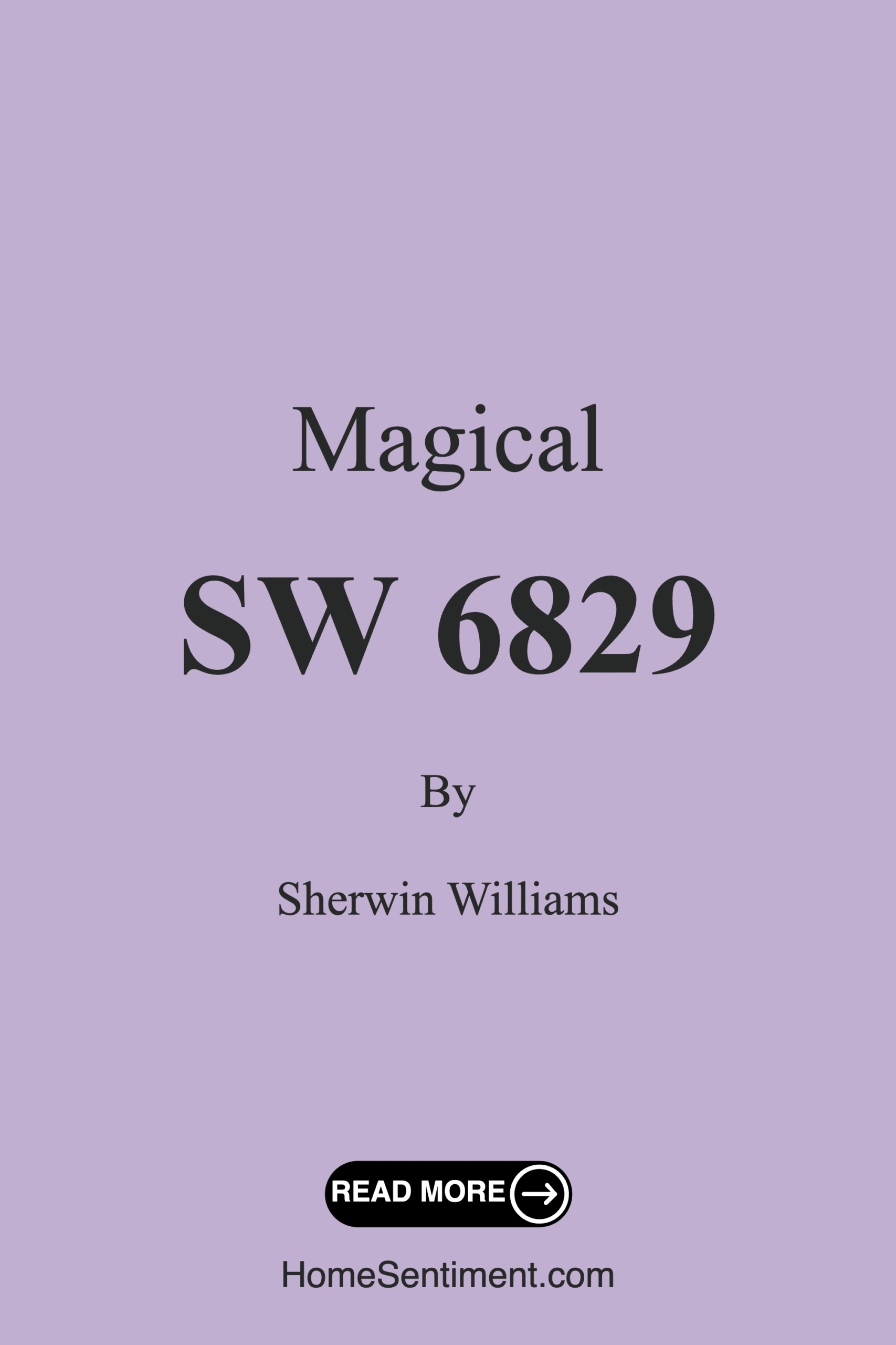 Magical SW 6829 by Sherwin Williams