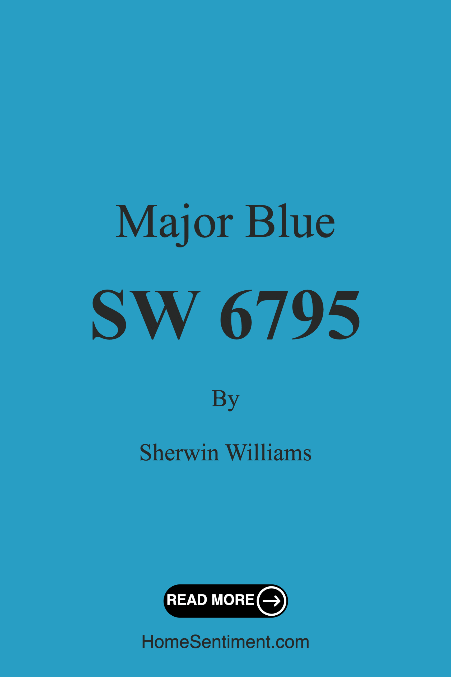Major Blue SW 6795 by Sherwin Williams