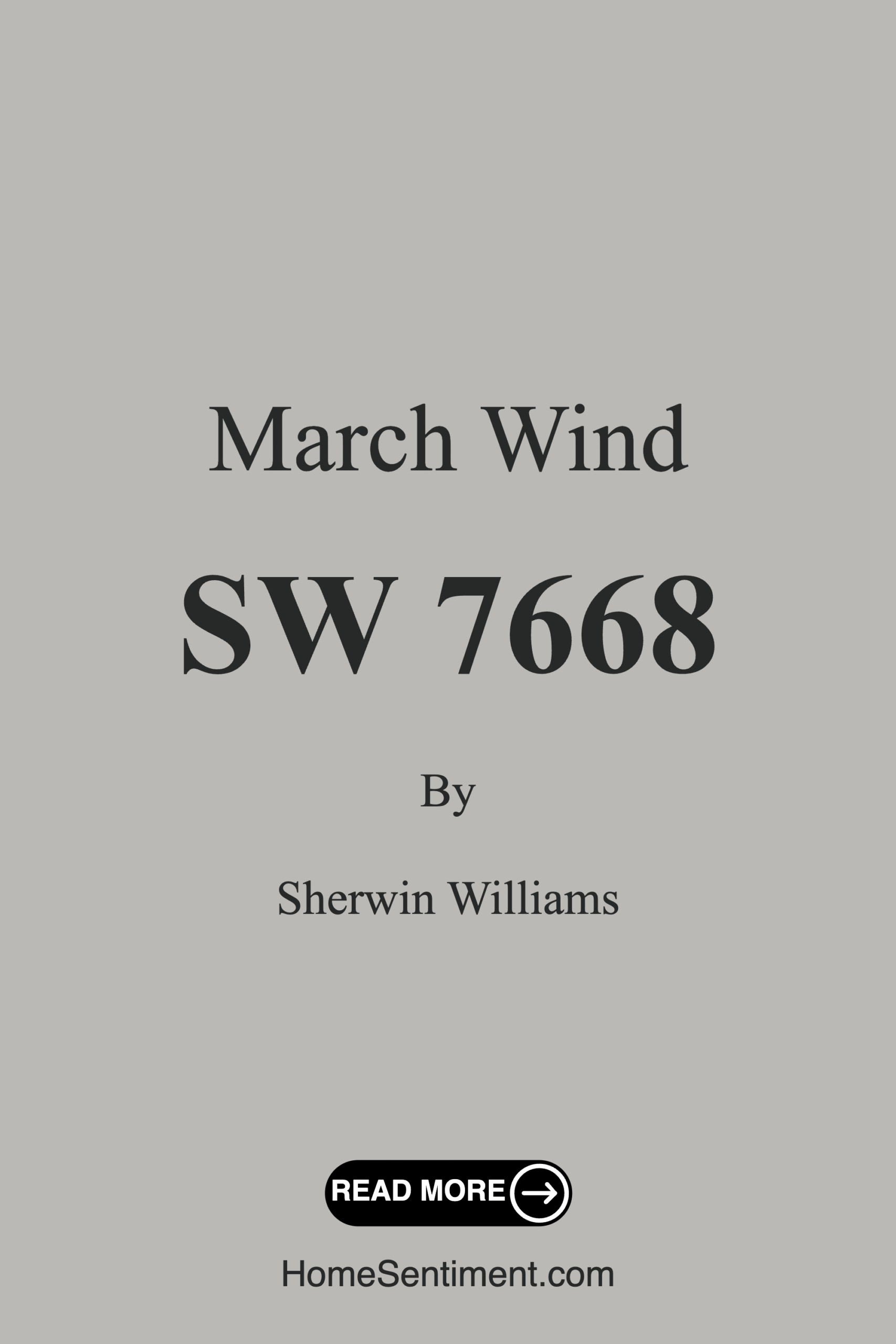 March Wind SW 7668 by Sherwin Williams