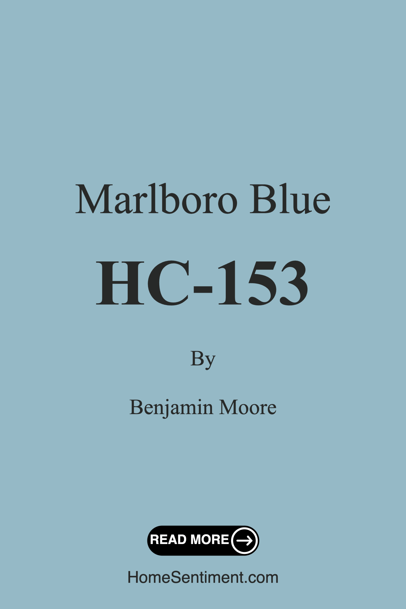 Marlboro Blue HC-153 by Benjamin Moore