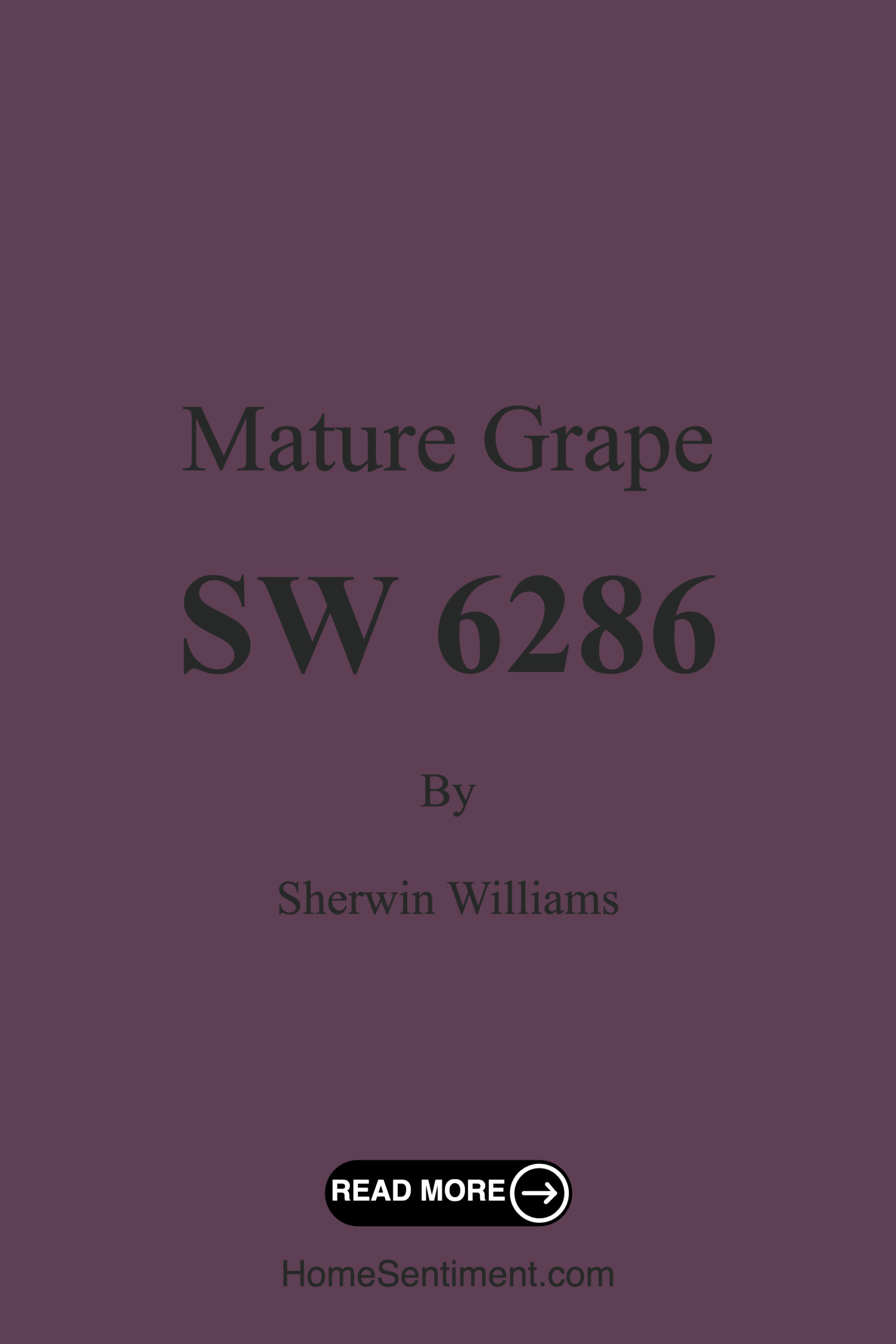 Mature Grape SW 6286 by Sherwin Williams