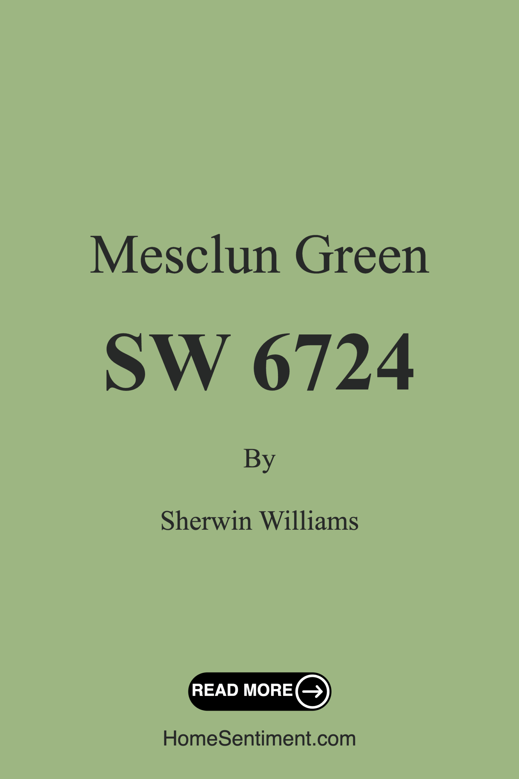 Mesclun Green SW 6724 by Sherwin Williams