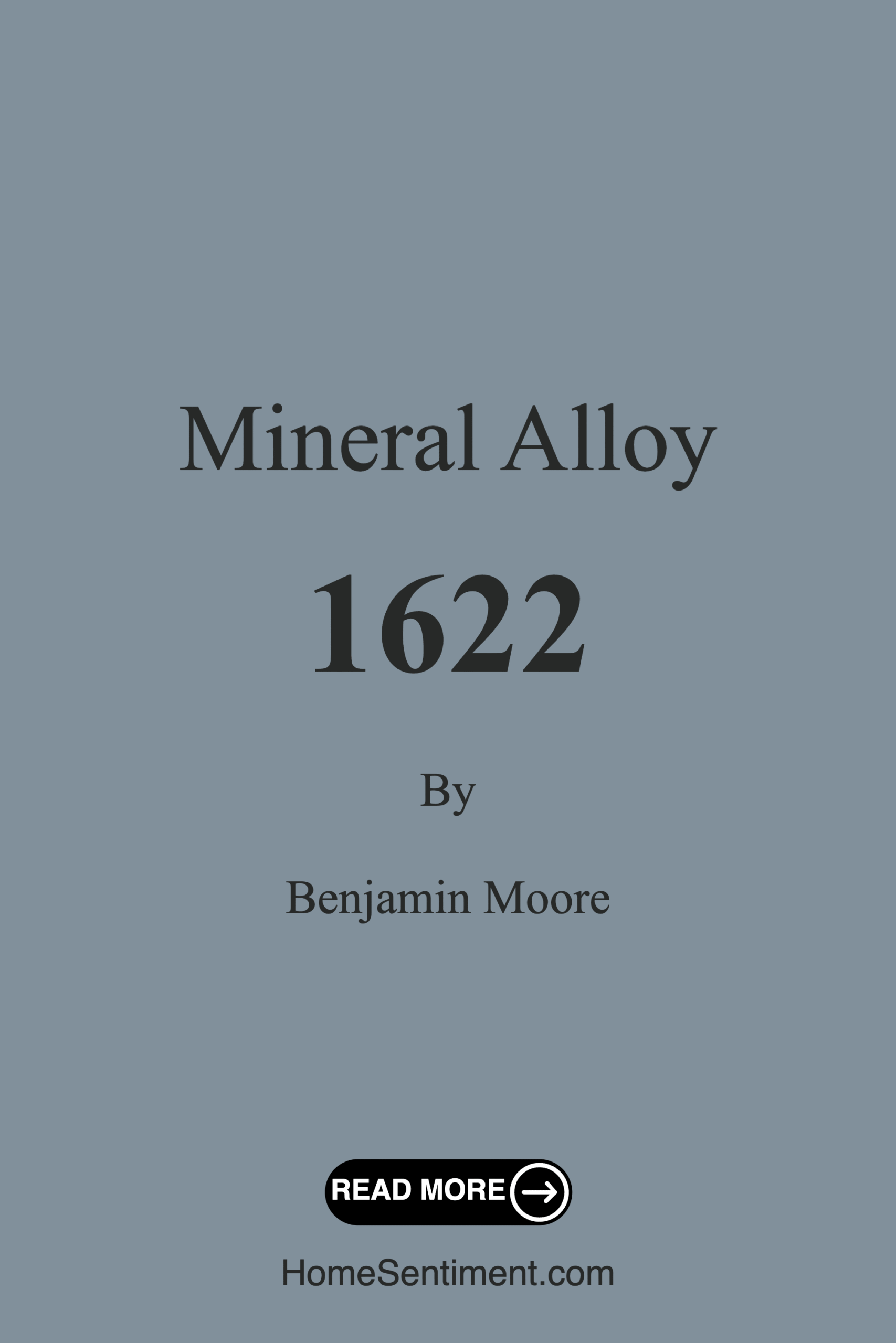Mineral Alloy 1622 by Benjamin Moore