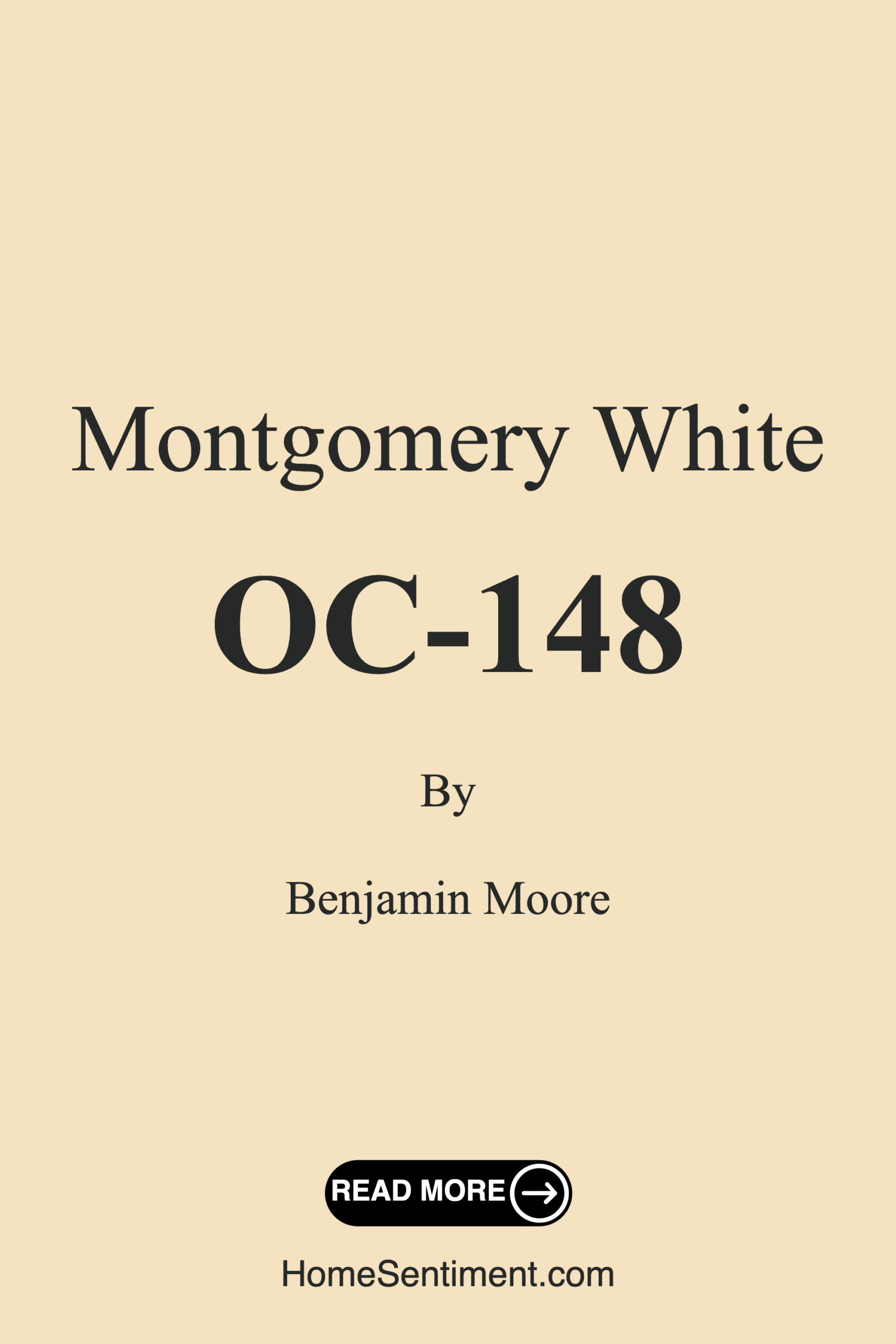 Montgomery White OC-148 by Benjamin Moore