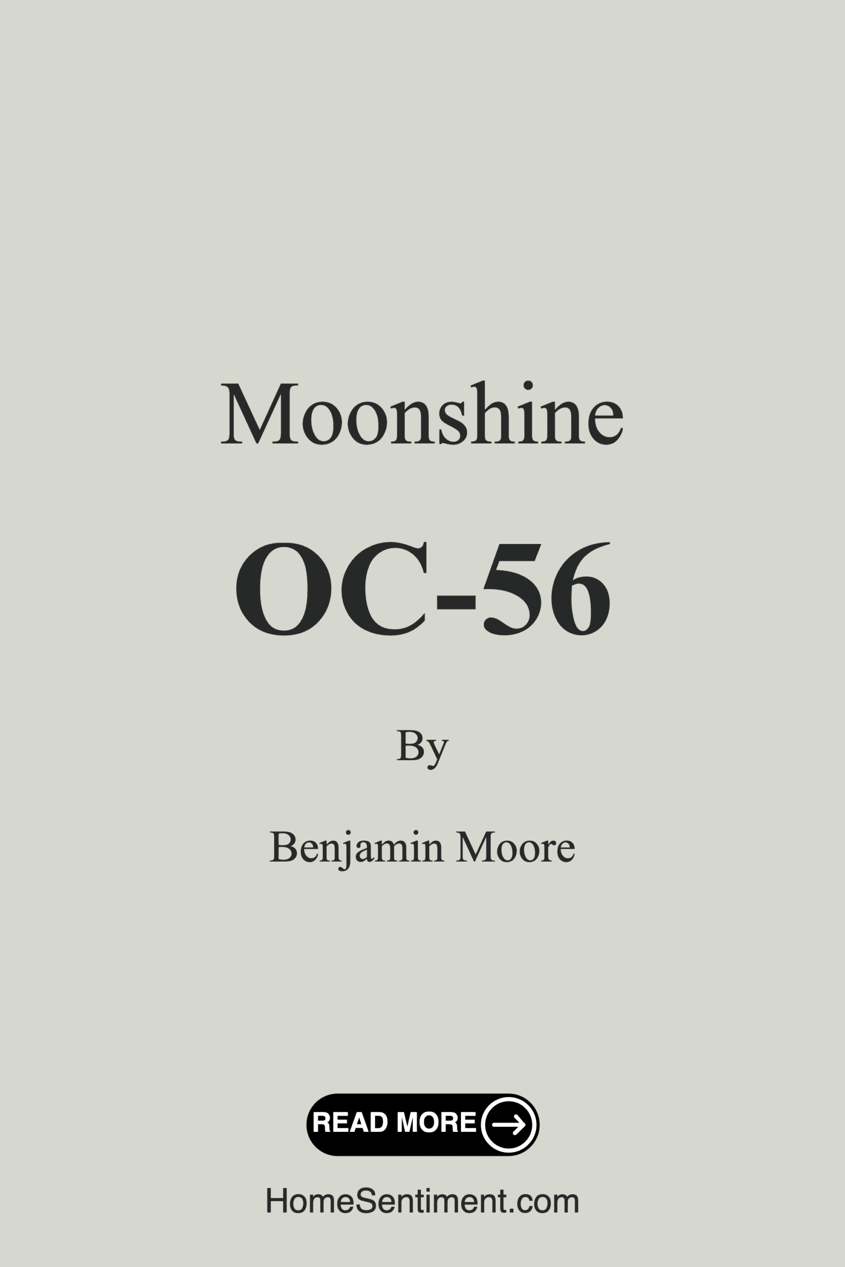 Moonshine OC-56 by Benjamin Moore