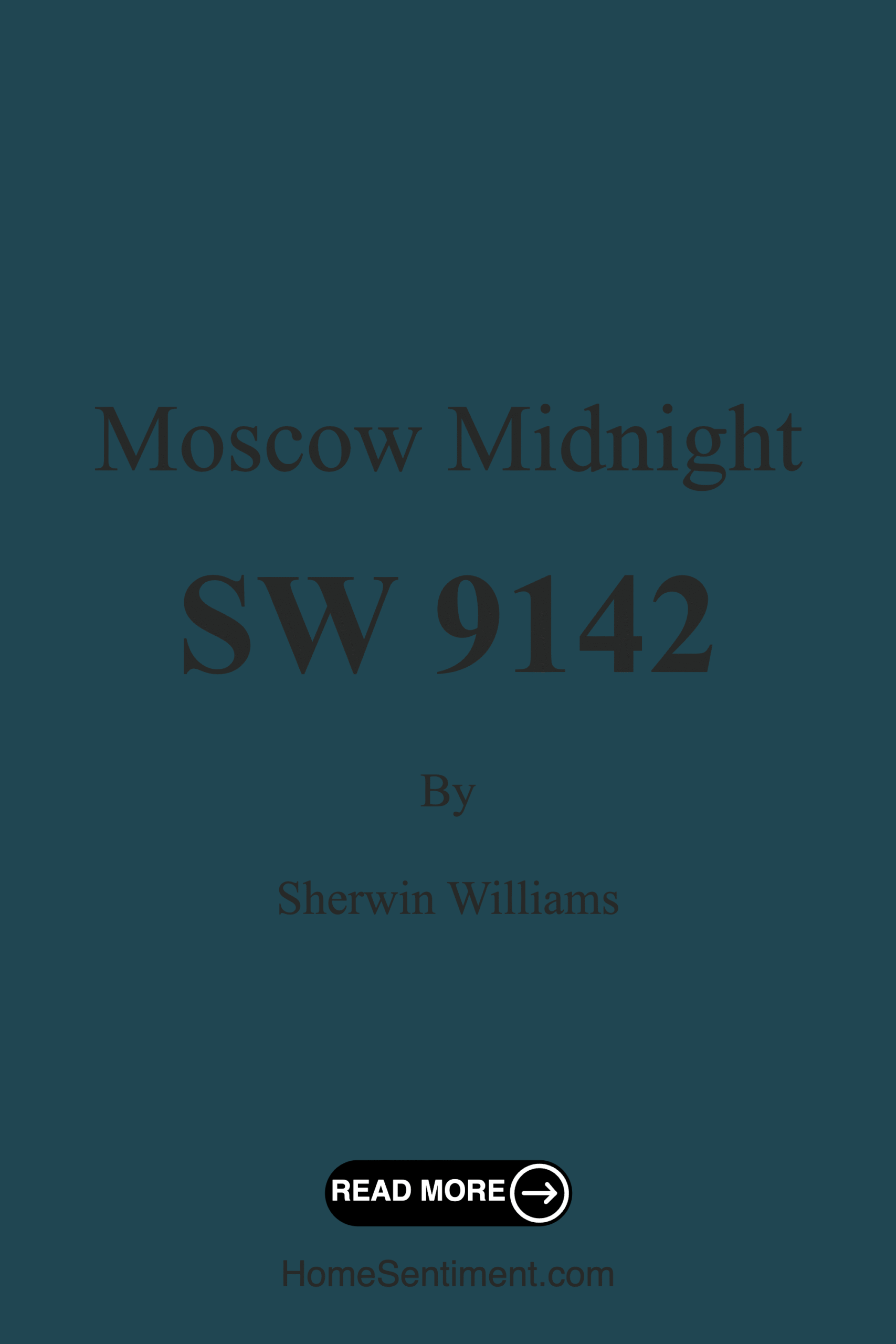 Moscow Midnight SW 9142 by Sherwin Williams