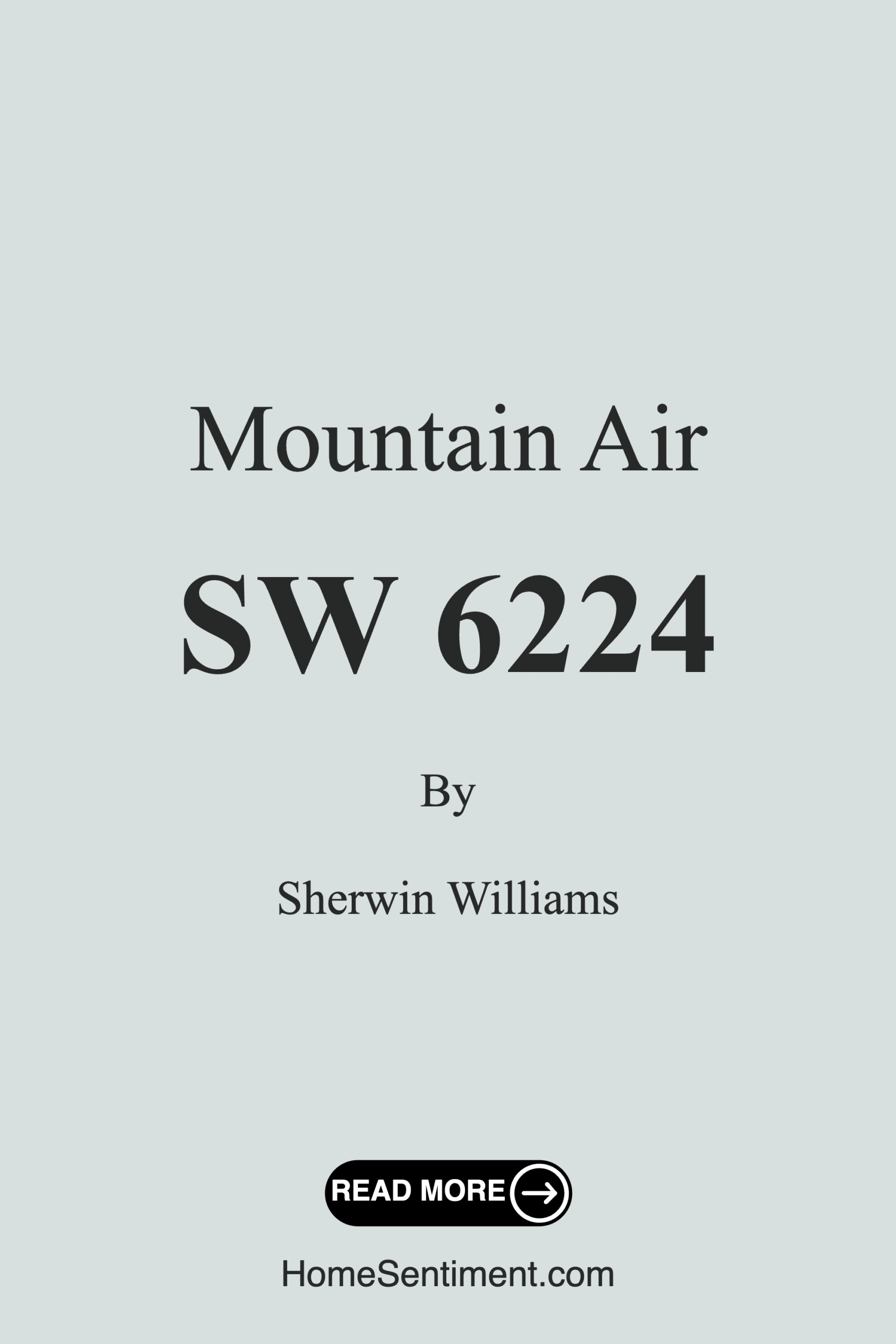 Mountain Air SW 6224 by Sherwin Williams