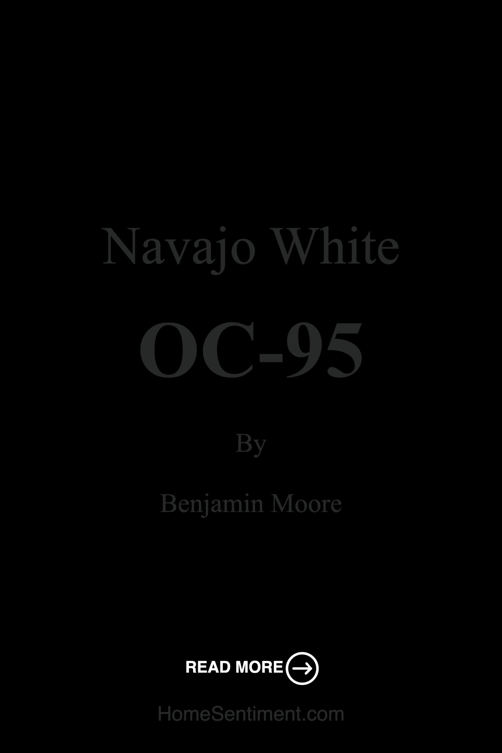 Navajo White OC-95 by Benjamin Moore
