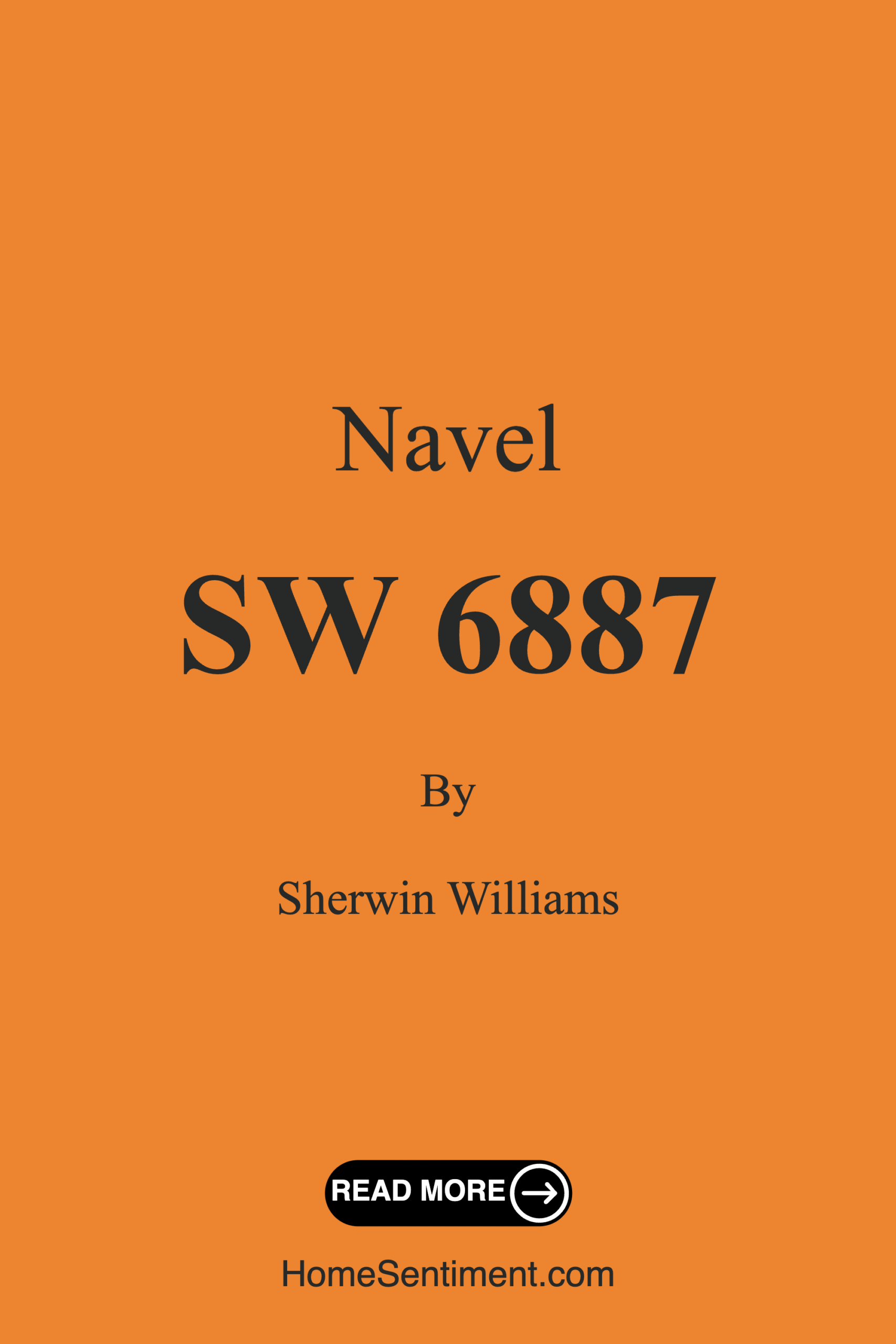 Navel SW 6887 by Sherwin Williams