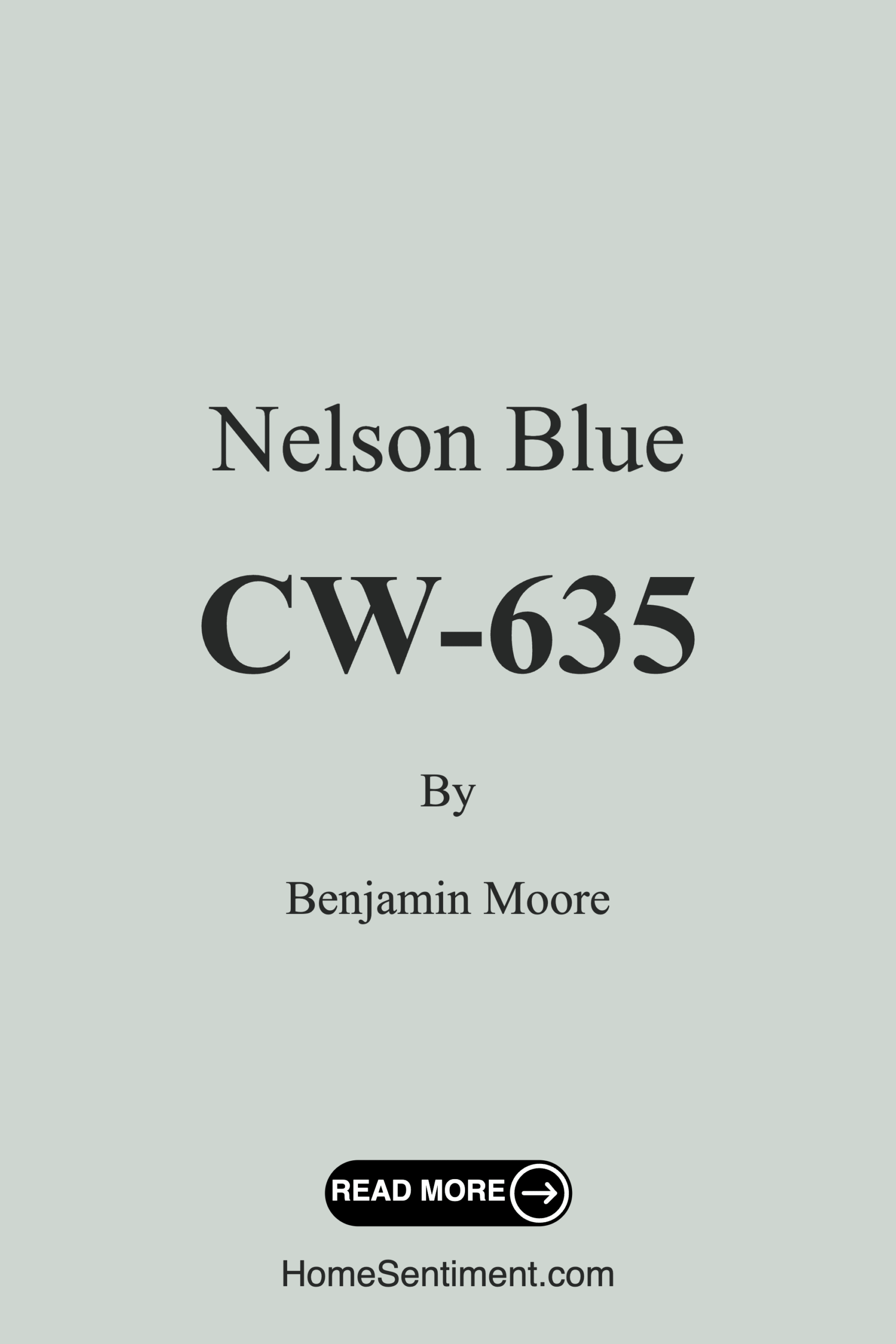 Nelson Blue CW-635 by Benjamin Moore