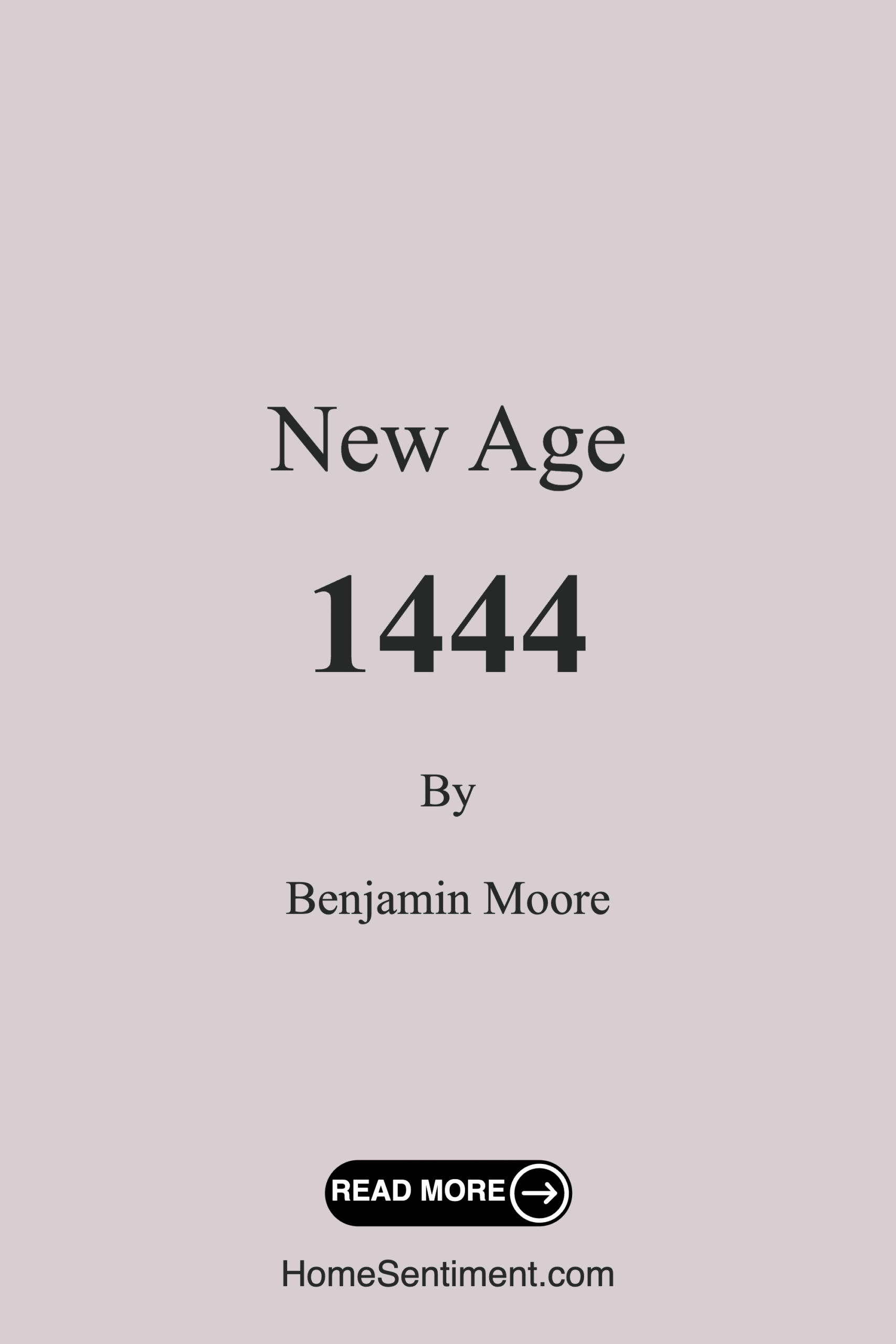 New Age 1444 by Benjamin Moore