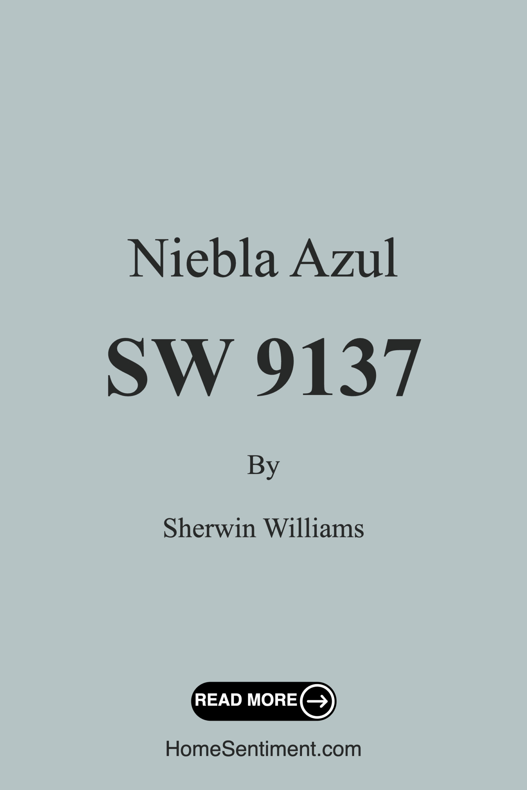 Niebla Azul SW 9137 by Sherwin Williams