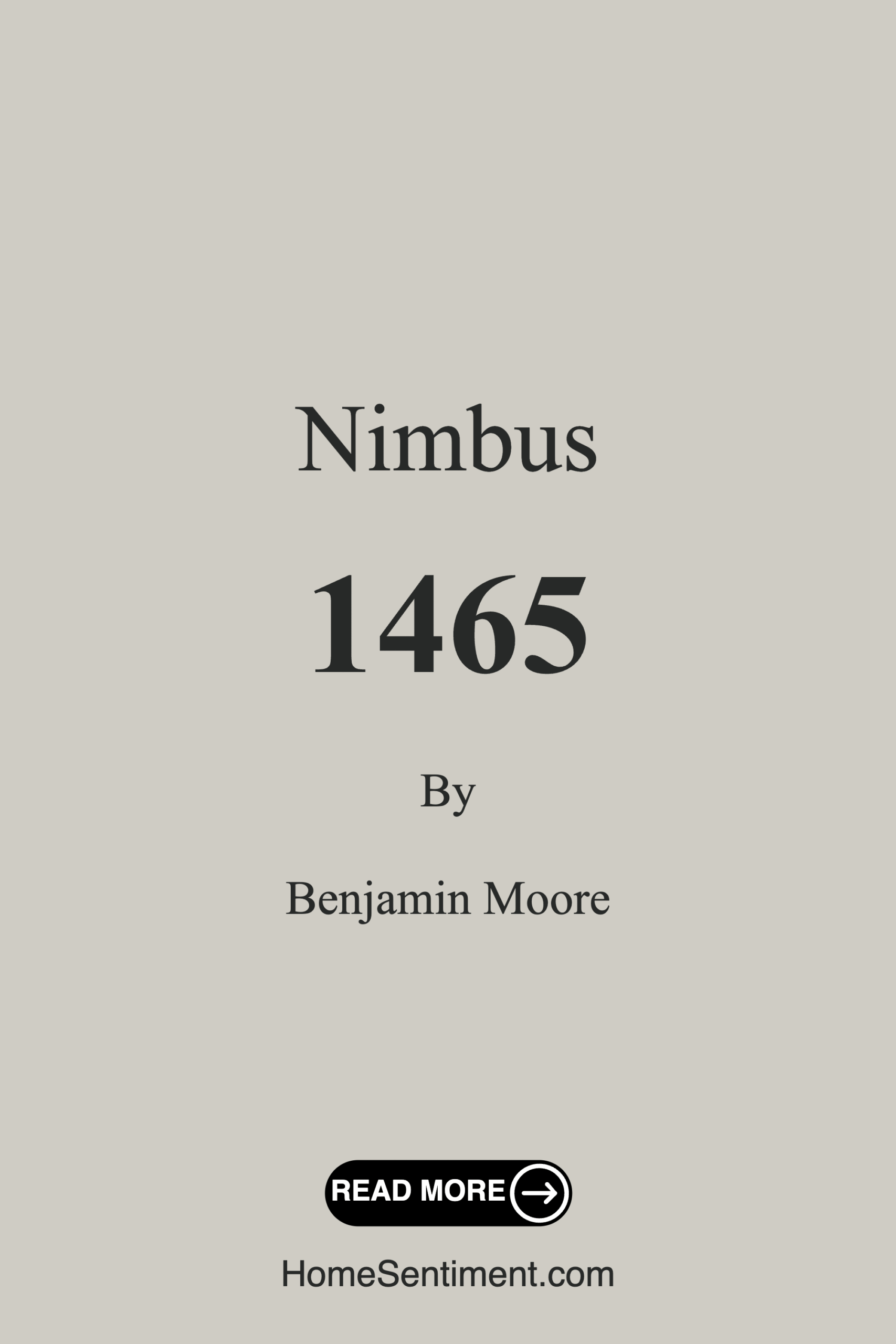 Nimbus 1465 by Benjamin Moore