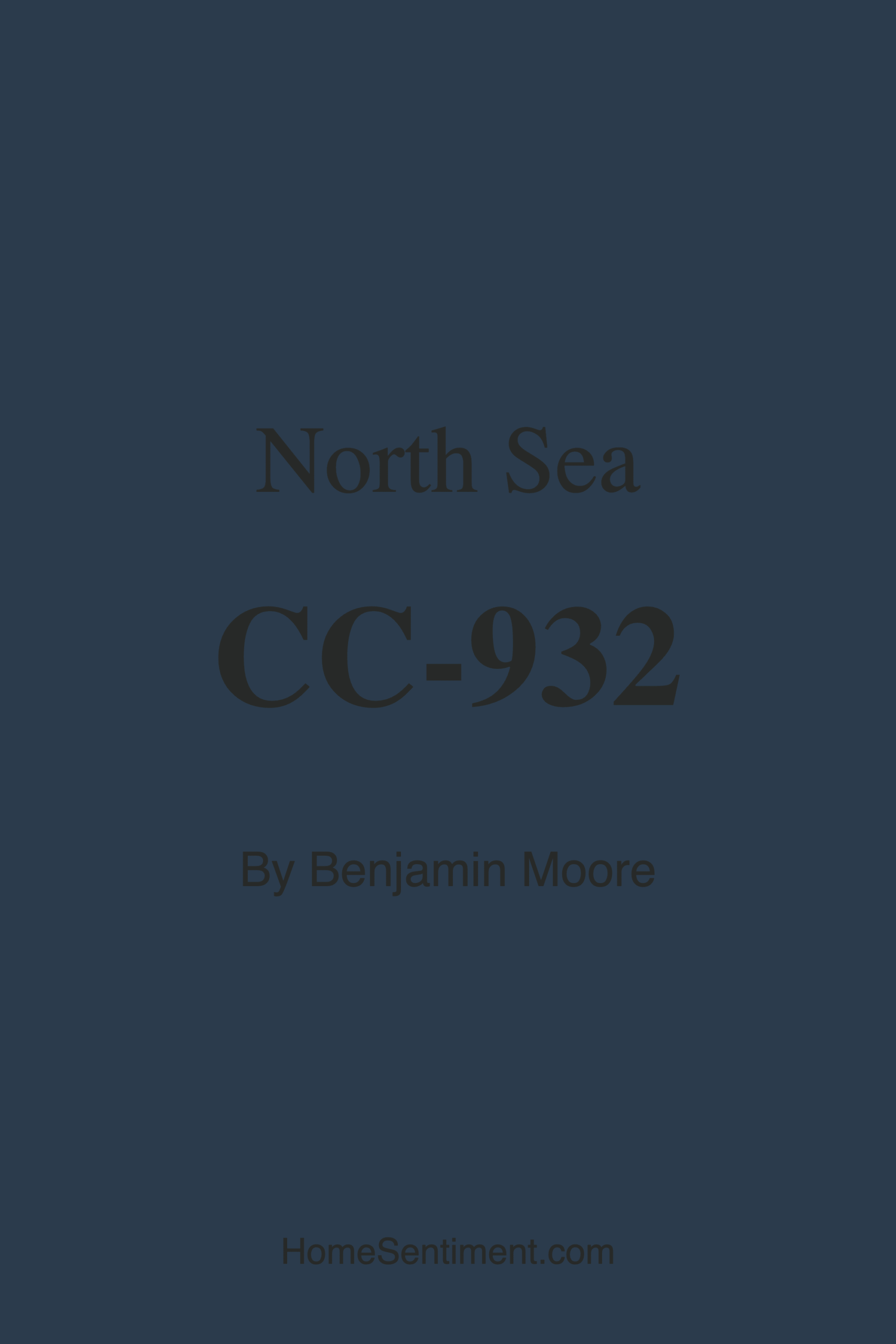 North Sea CC-932 by Benjamin Moore