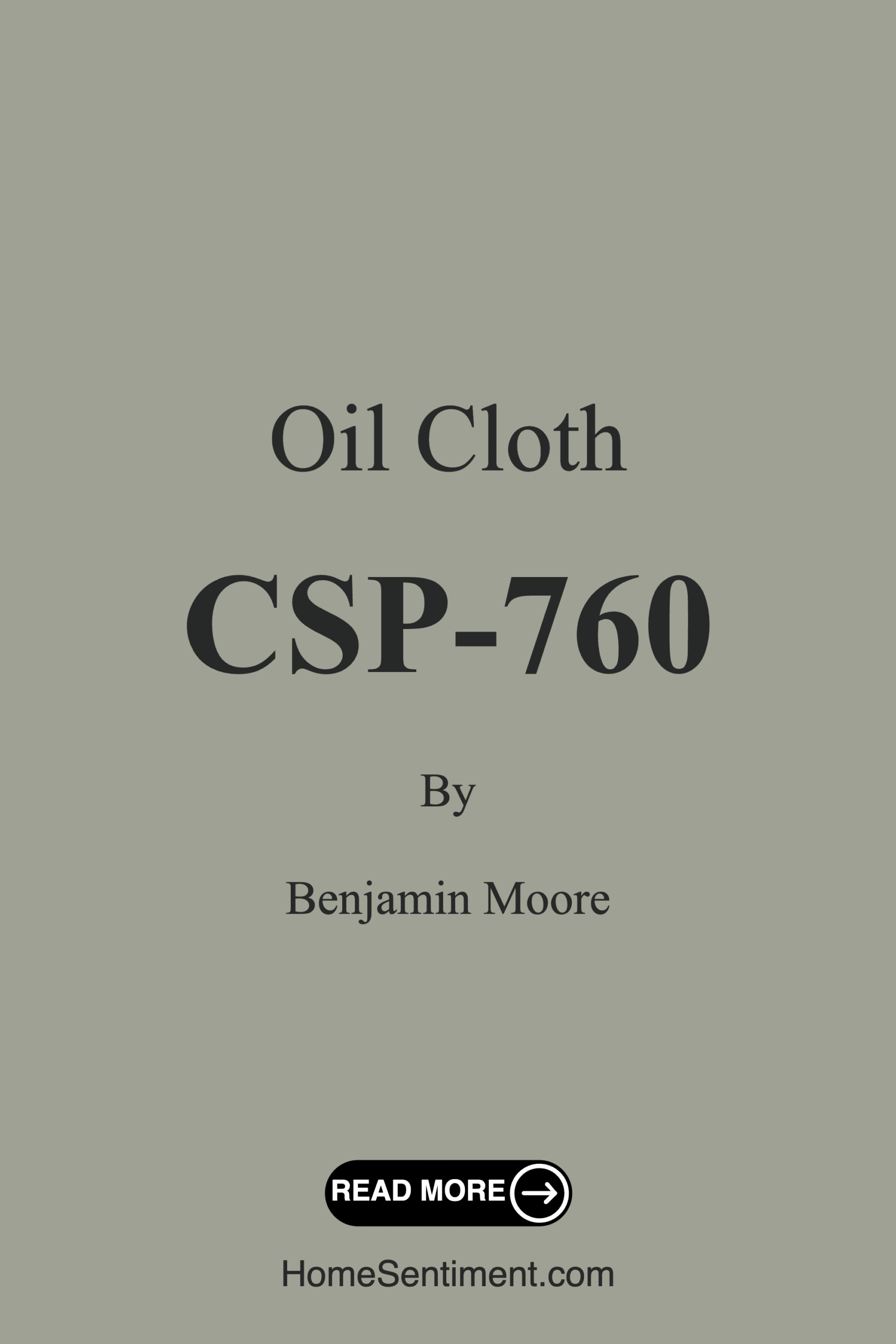 Oil Cloth CSP-760 by Benjamin Moore