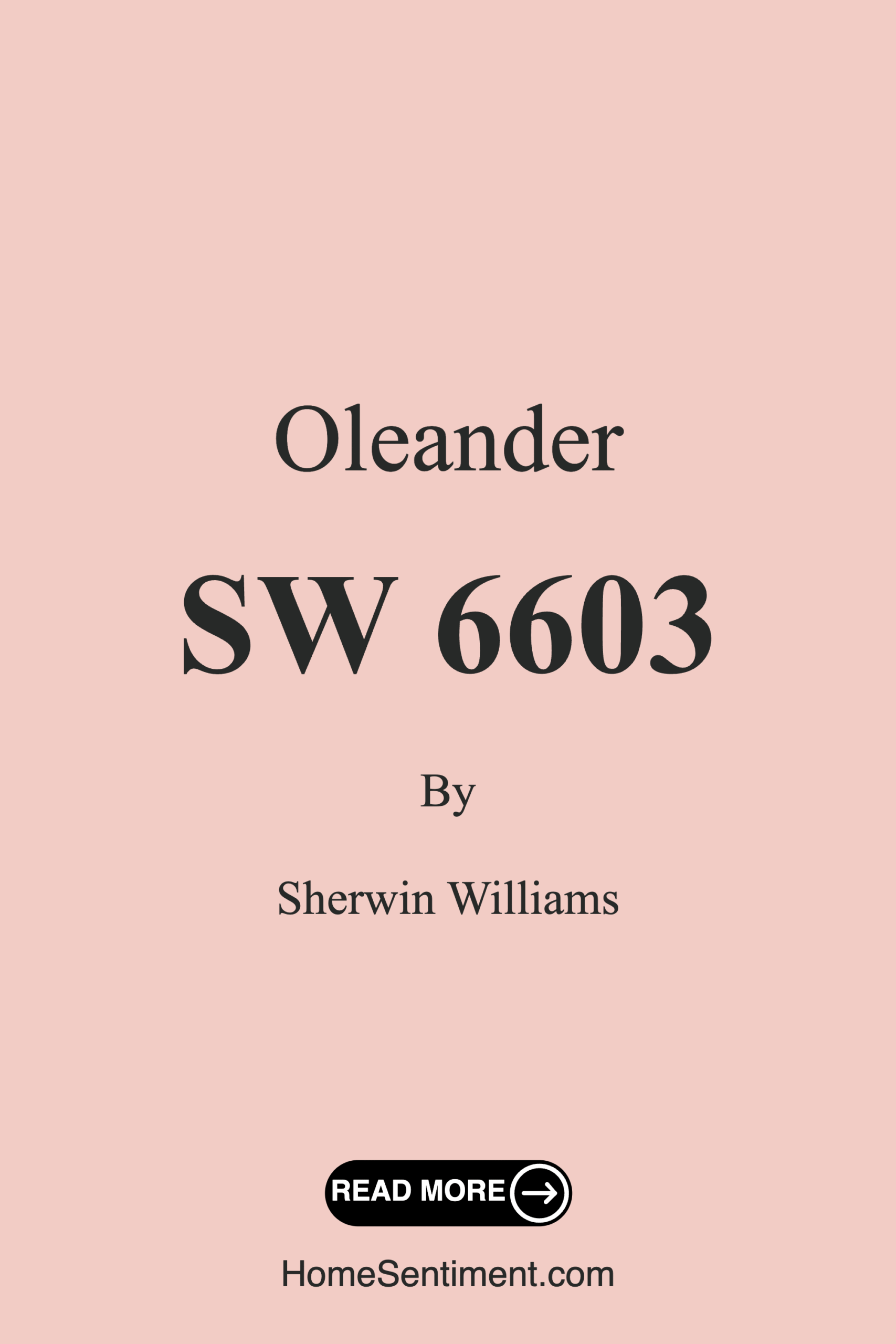 Oleander SW 6603 by Sherwin Williams