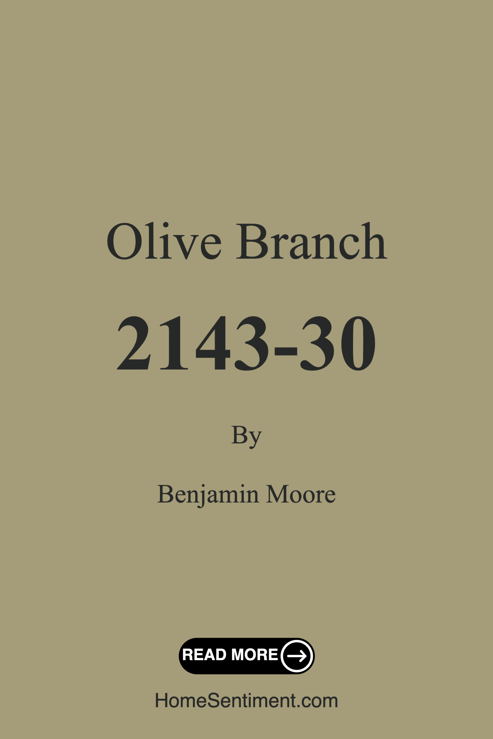 Olive Branch 2143-30 by Benjamin Moore