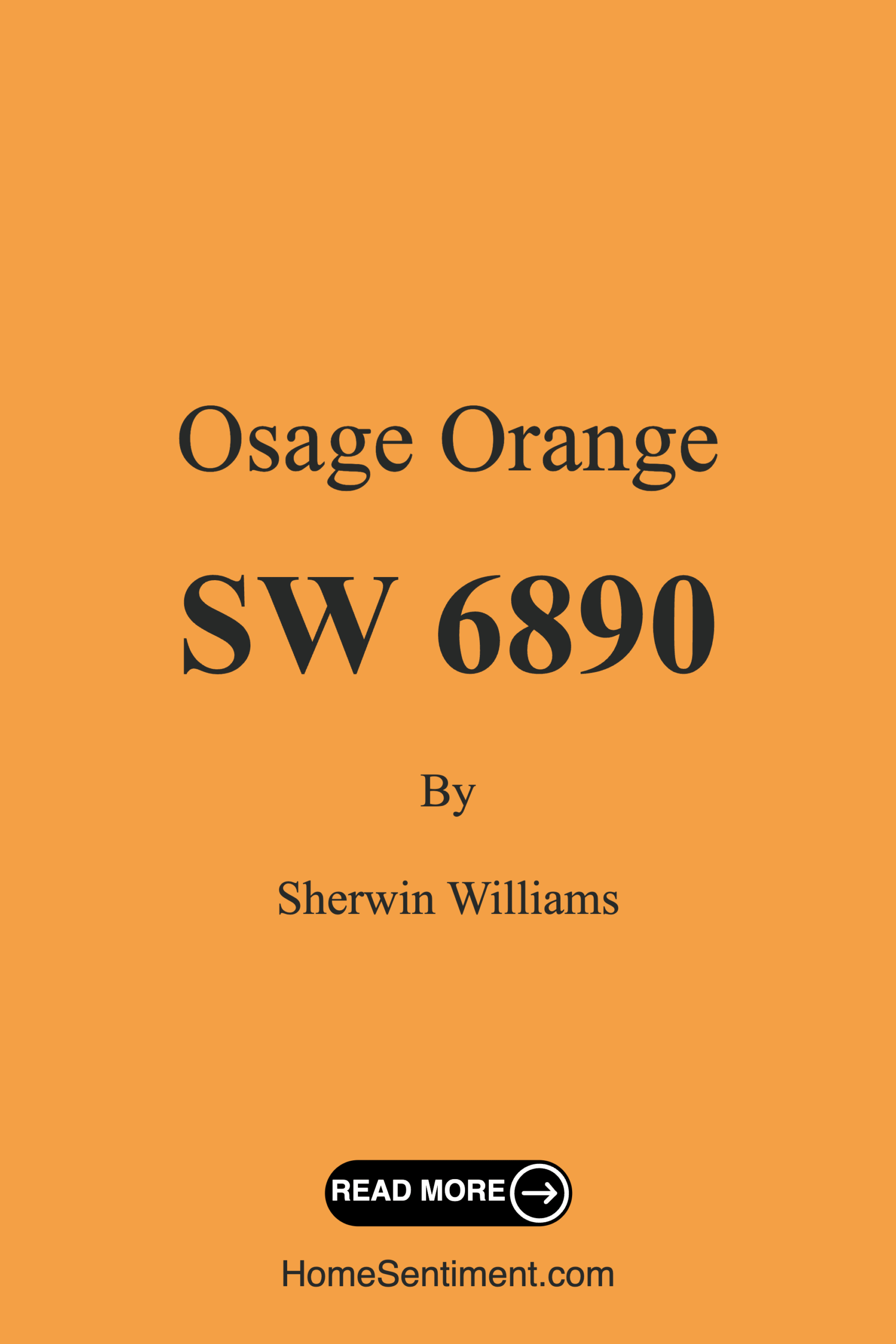 Osage Orange SW 6890 by Sherwin Williams