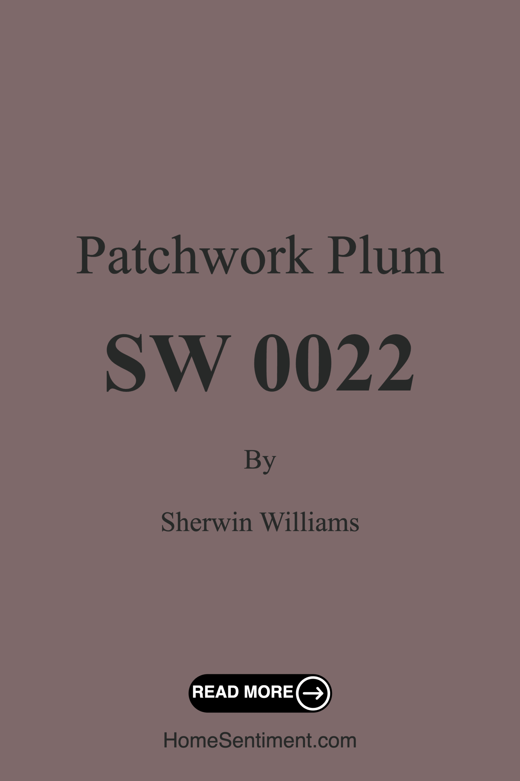 Patchwork Plum SW 0022 by Sherwin Williams