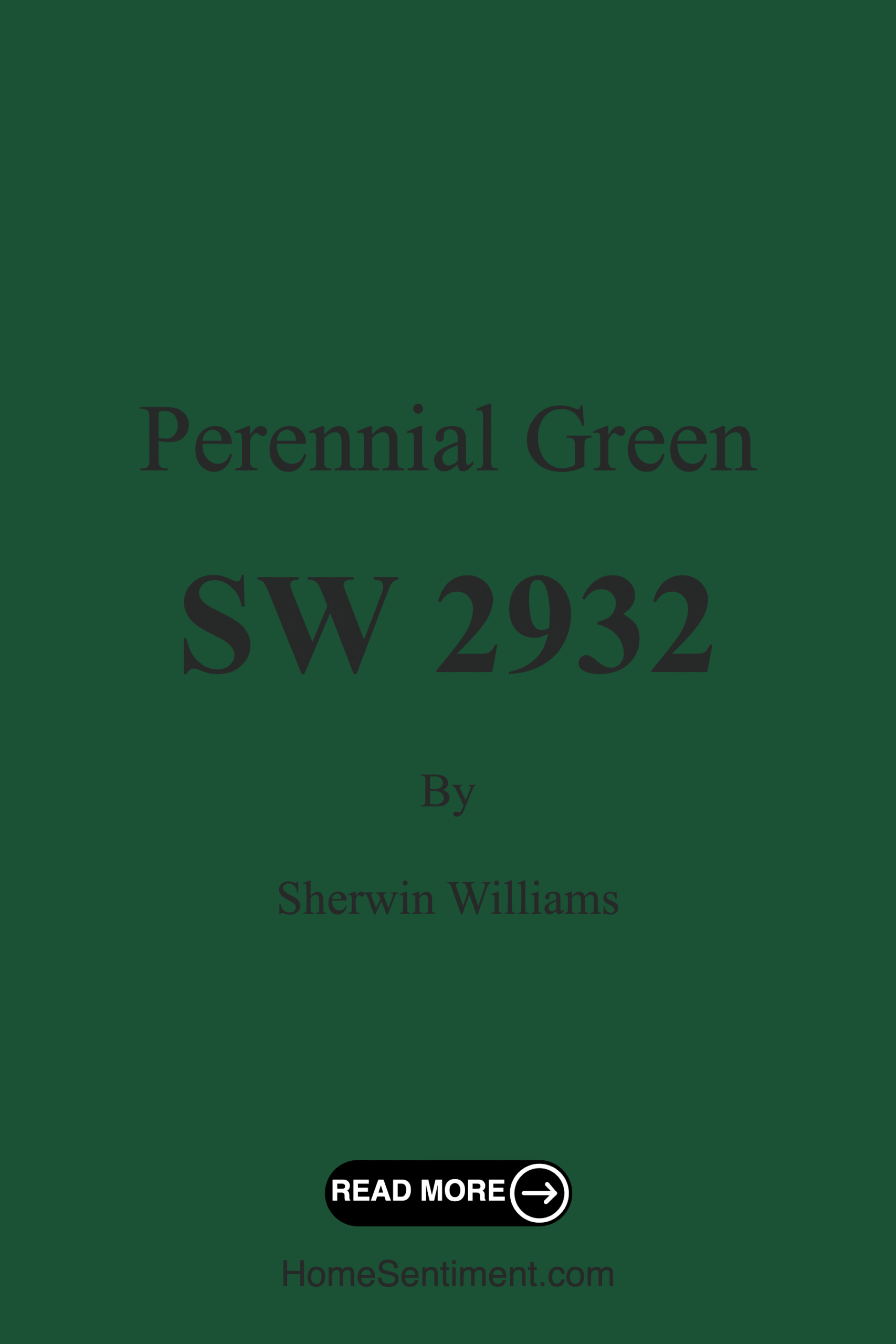 Perennial Green SW 2932 by Sherwin Williams