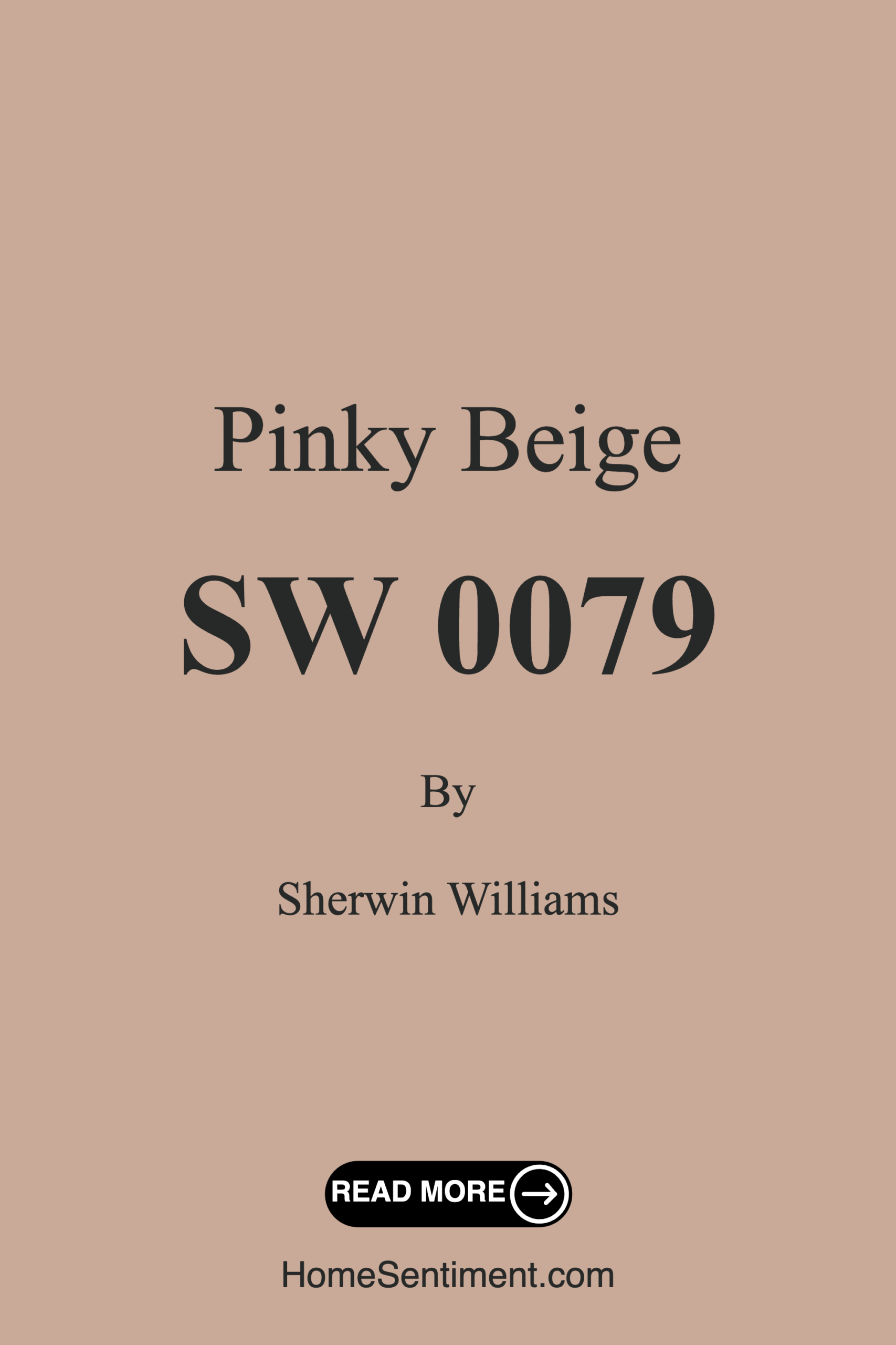 Pinky Beige SW 0079 by Sherwin Williams