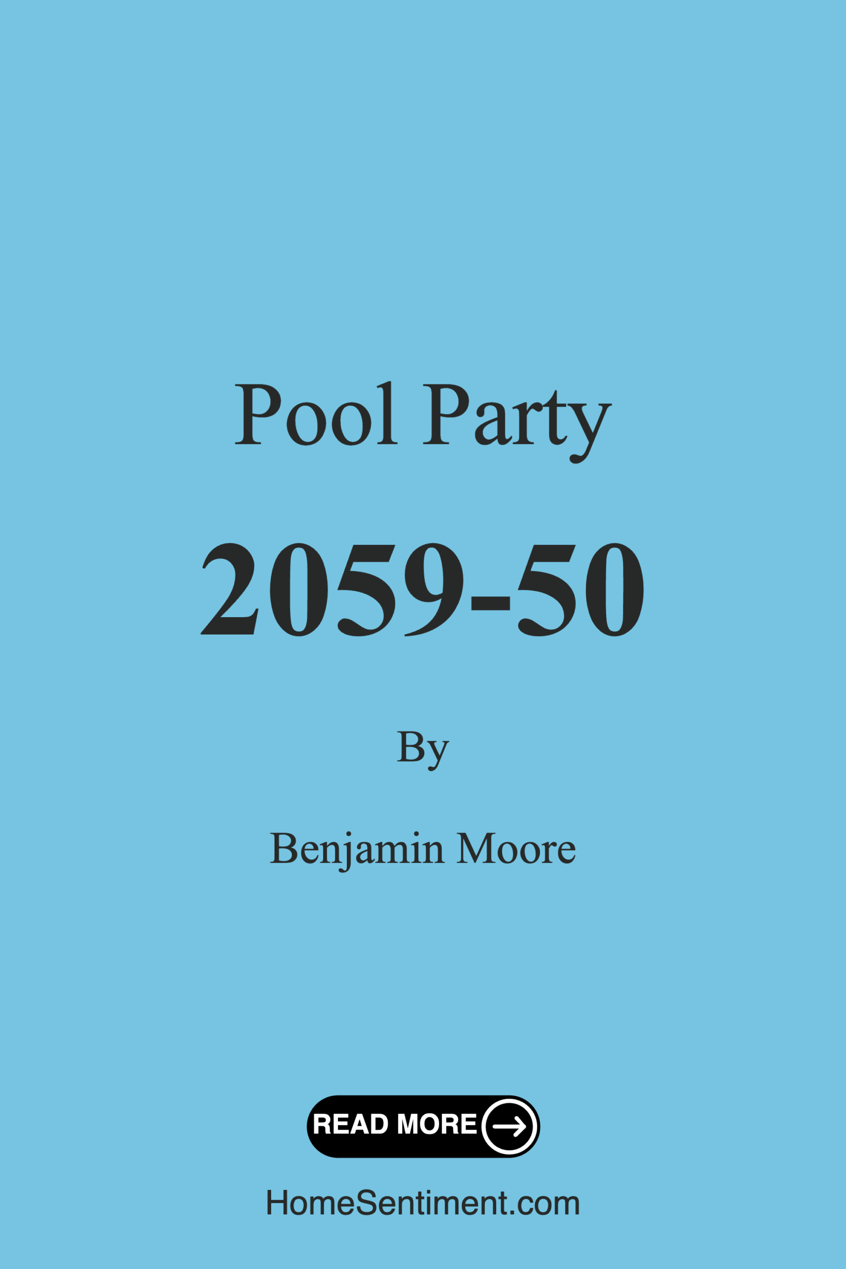 Pool Party 2059-50 by Benjamin Moore
