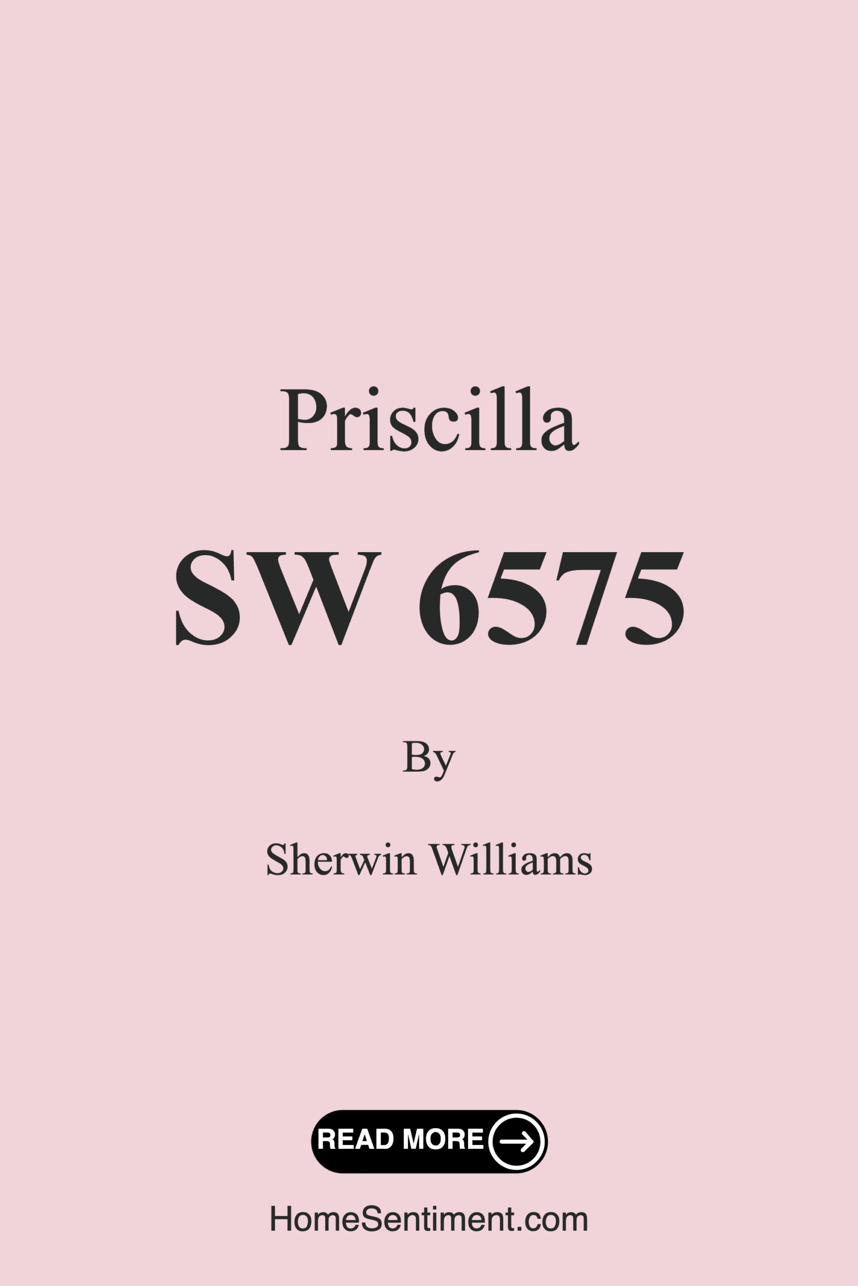 Priscilla SW 6575 by Sherwin Williams
