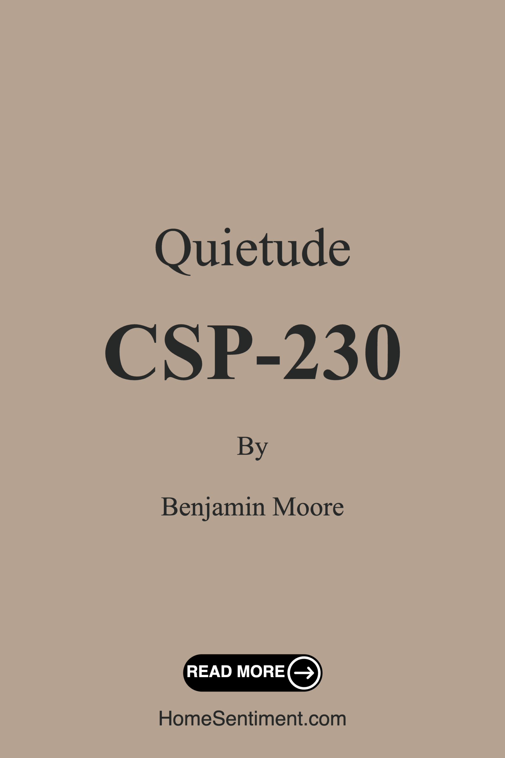 Quietude CSP-230 by Benjamin Moore