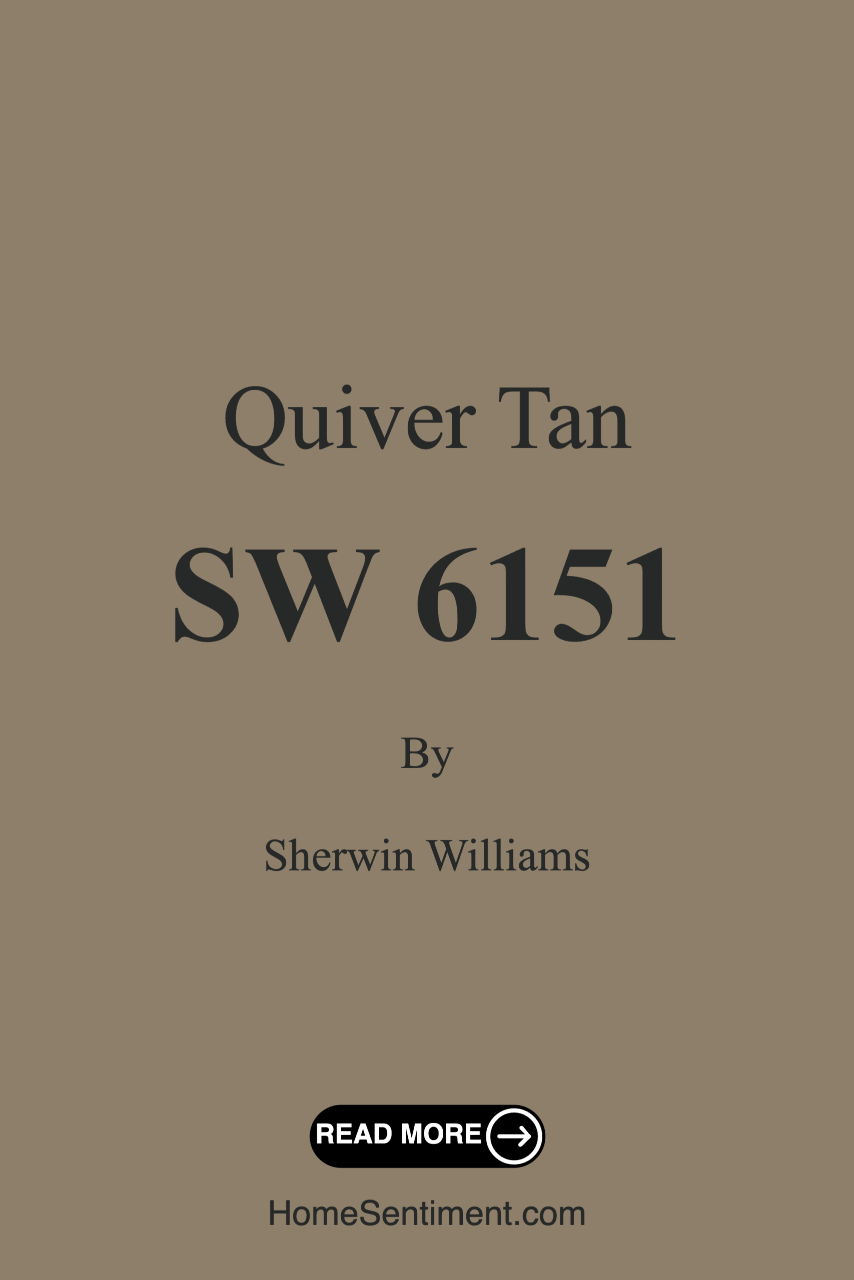 Quiver Tan SW 6151 by Sherwin Williams
