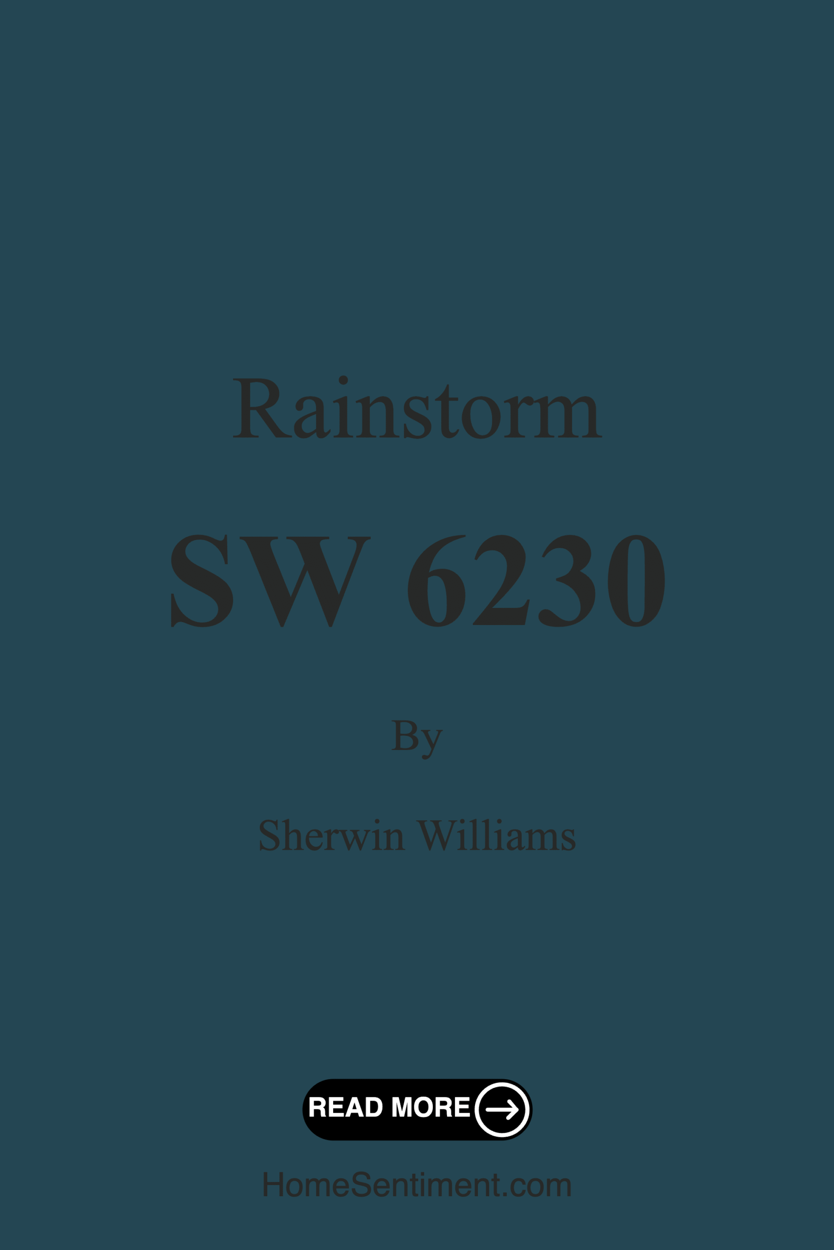Rainstorm SW 6230 by Sherwin Williams