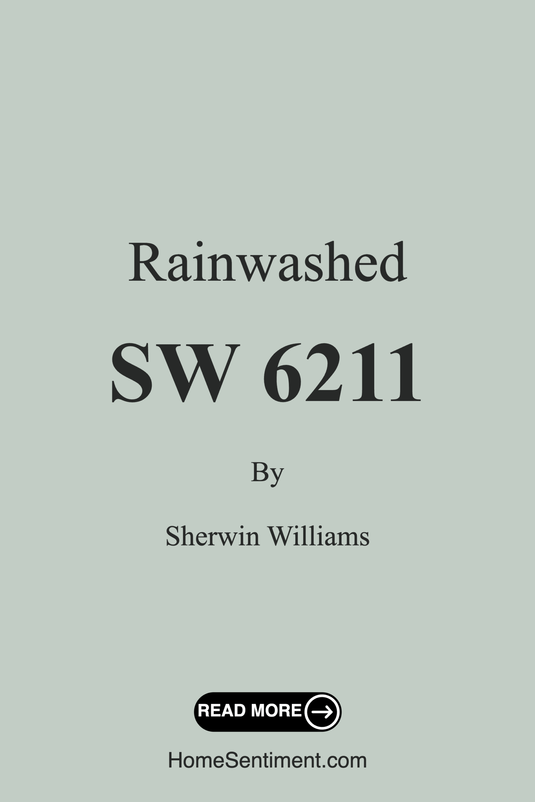 Rainwashed SW 6211 by Sherwin Williams