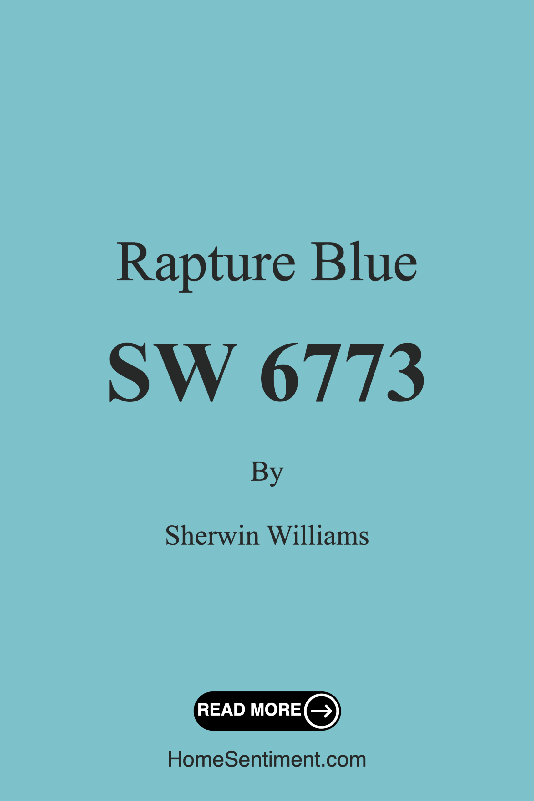 Rapture Blue SW 6773 by Sherwin Williams
