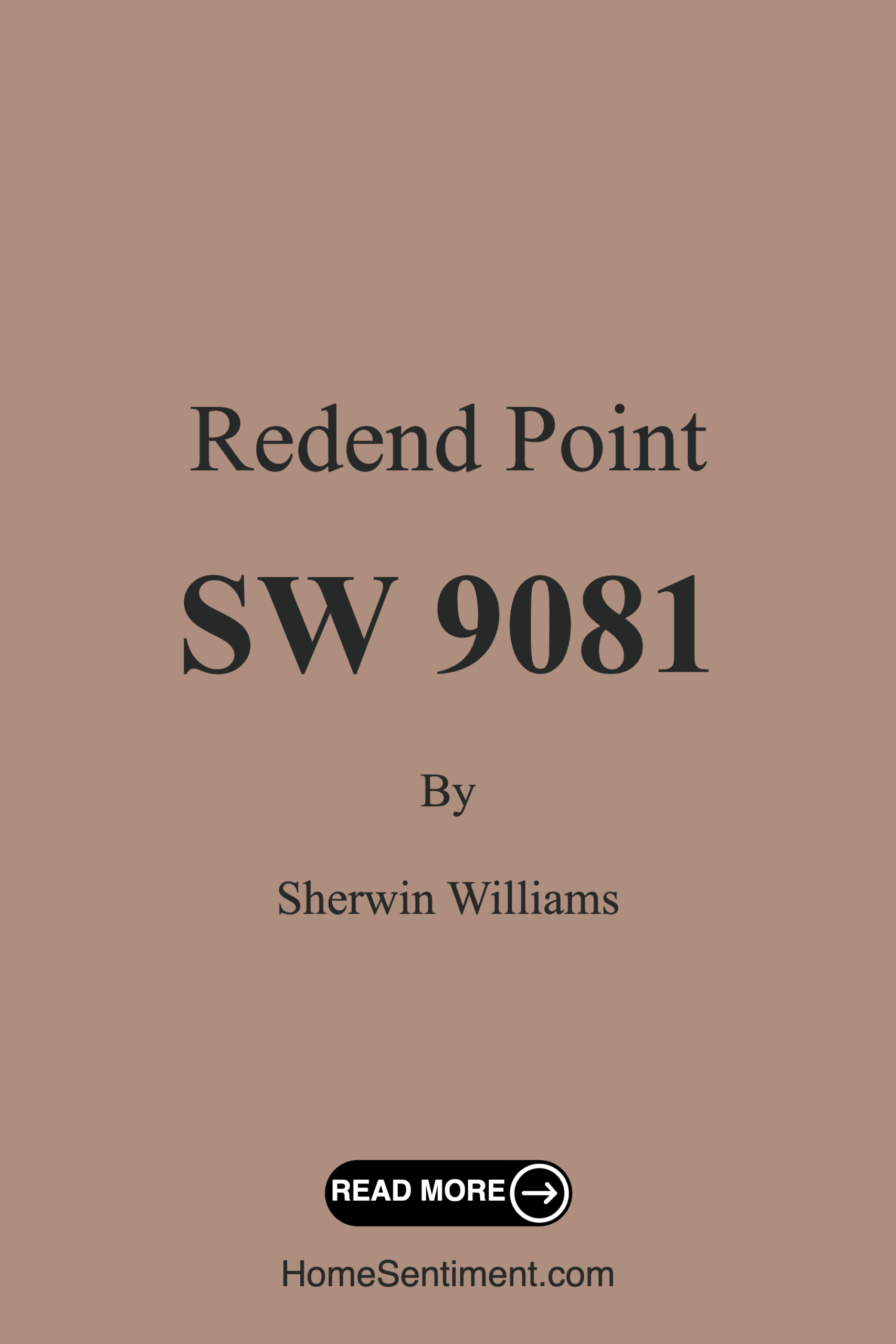 Redend Point SW 9081 by Sherwin Williams