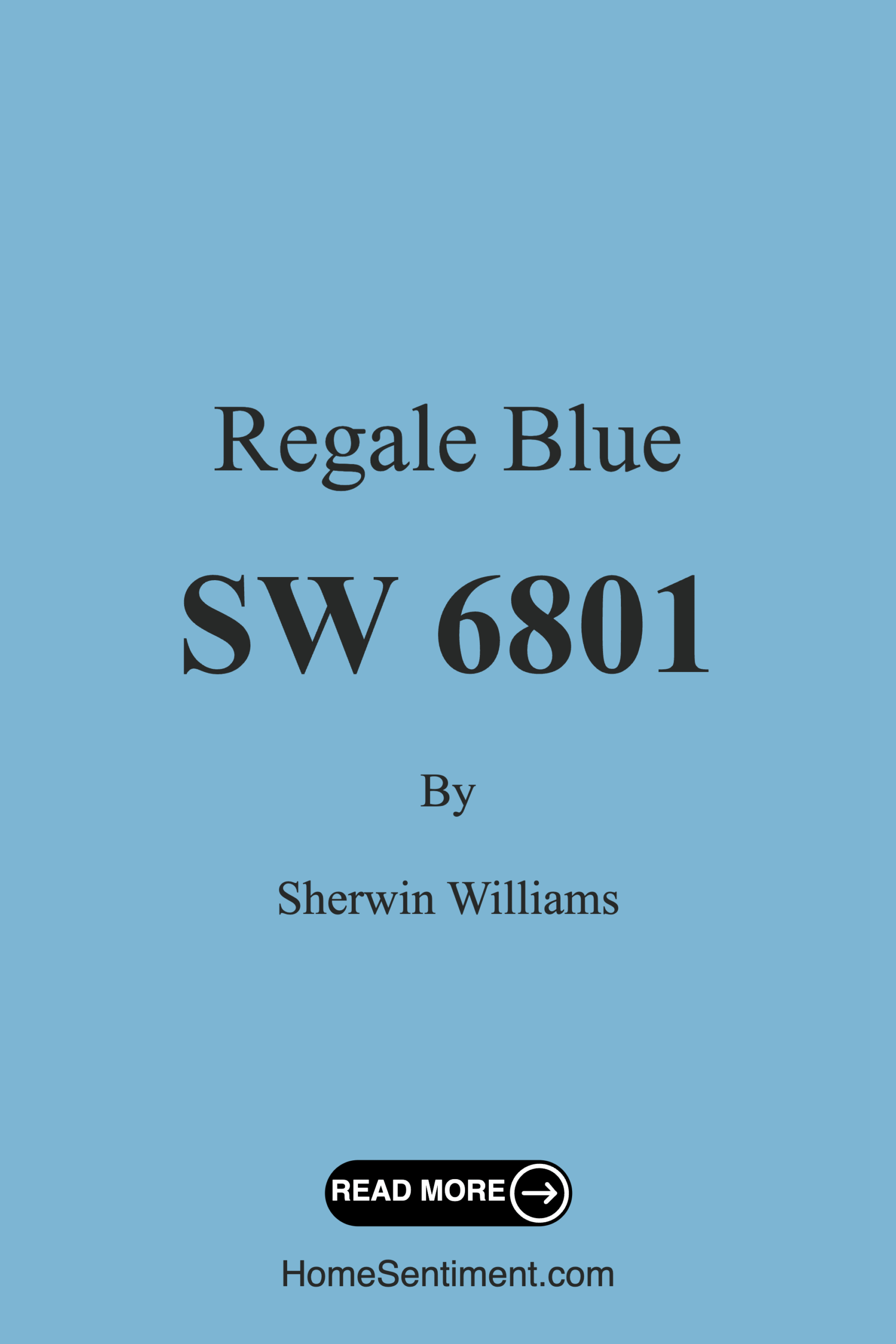 Regale Blue SW 6801 by Sherwin Williams