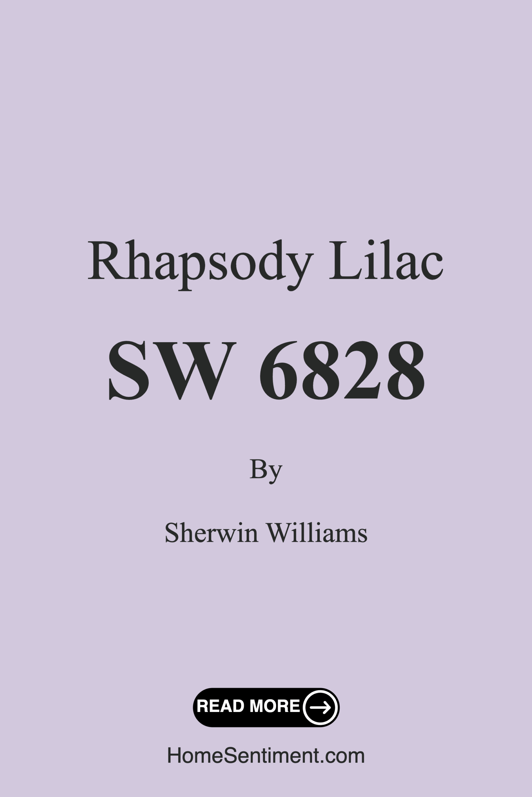 Rhapsody Lilac SW 6828 by Sherwin Williams