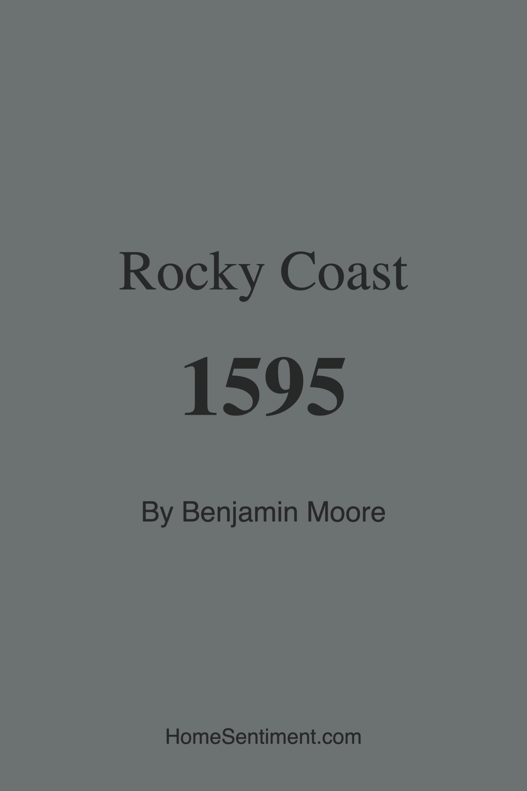 Rocky Coast 1595 by Benjamin Moore
