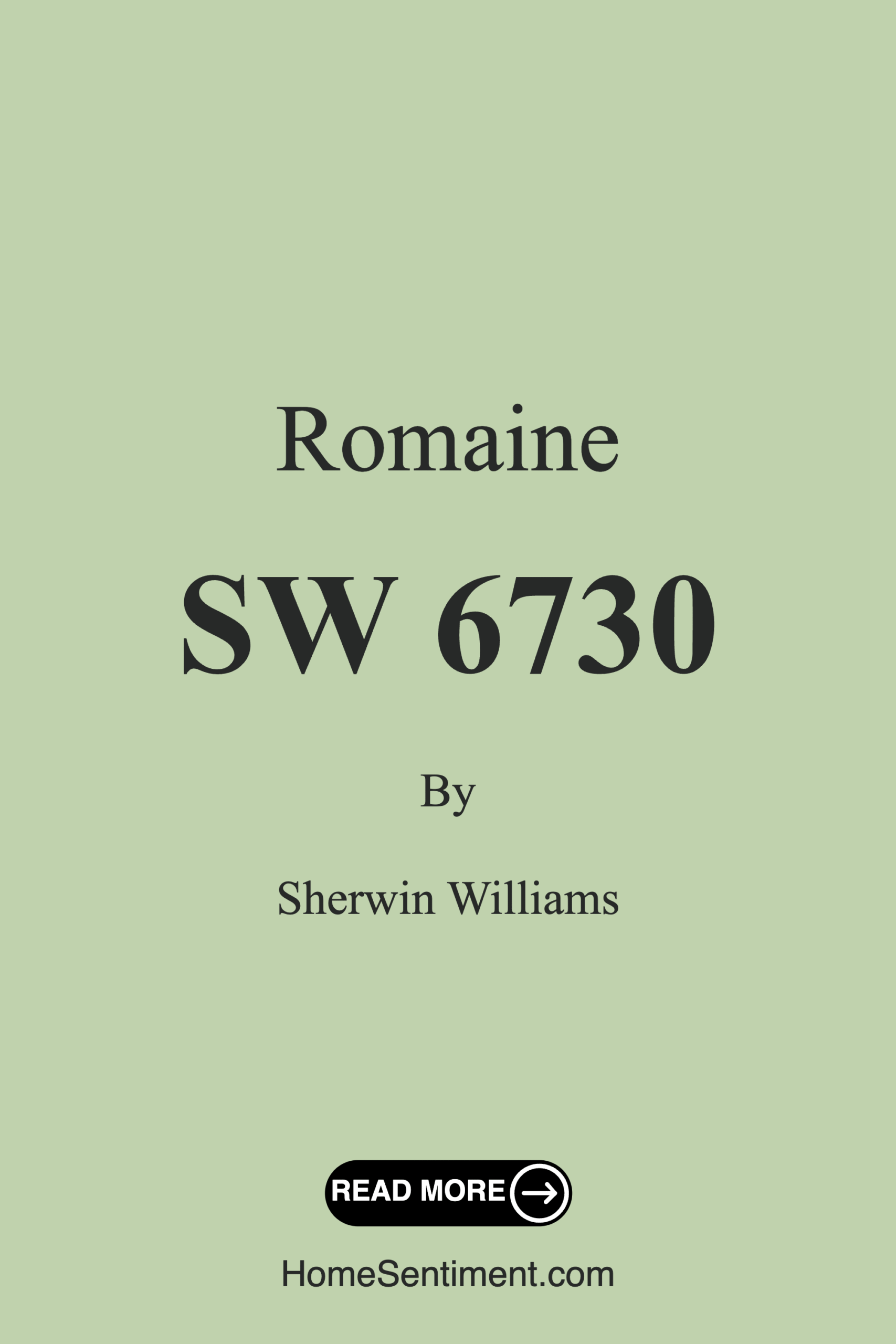 Romaine SW 6730 by Sherwin Williams