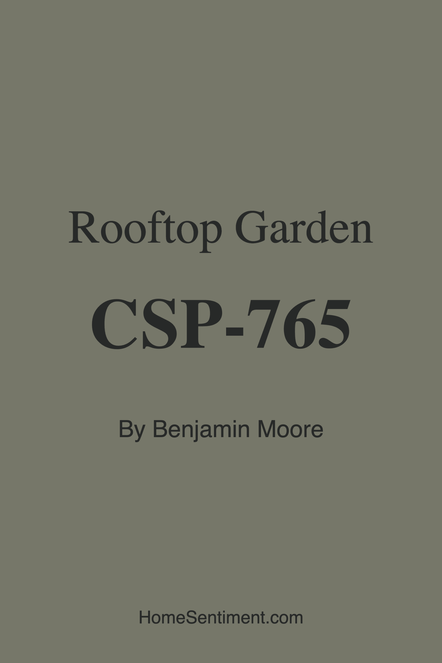 Rooftop Garden CSP-765 by Benjamin Moore