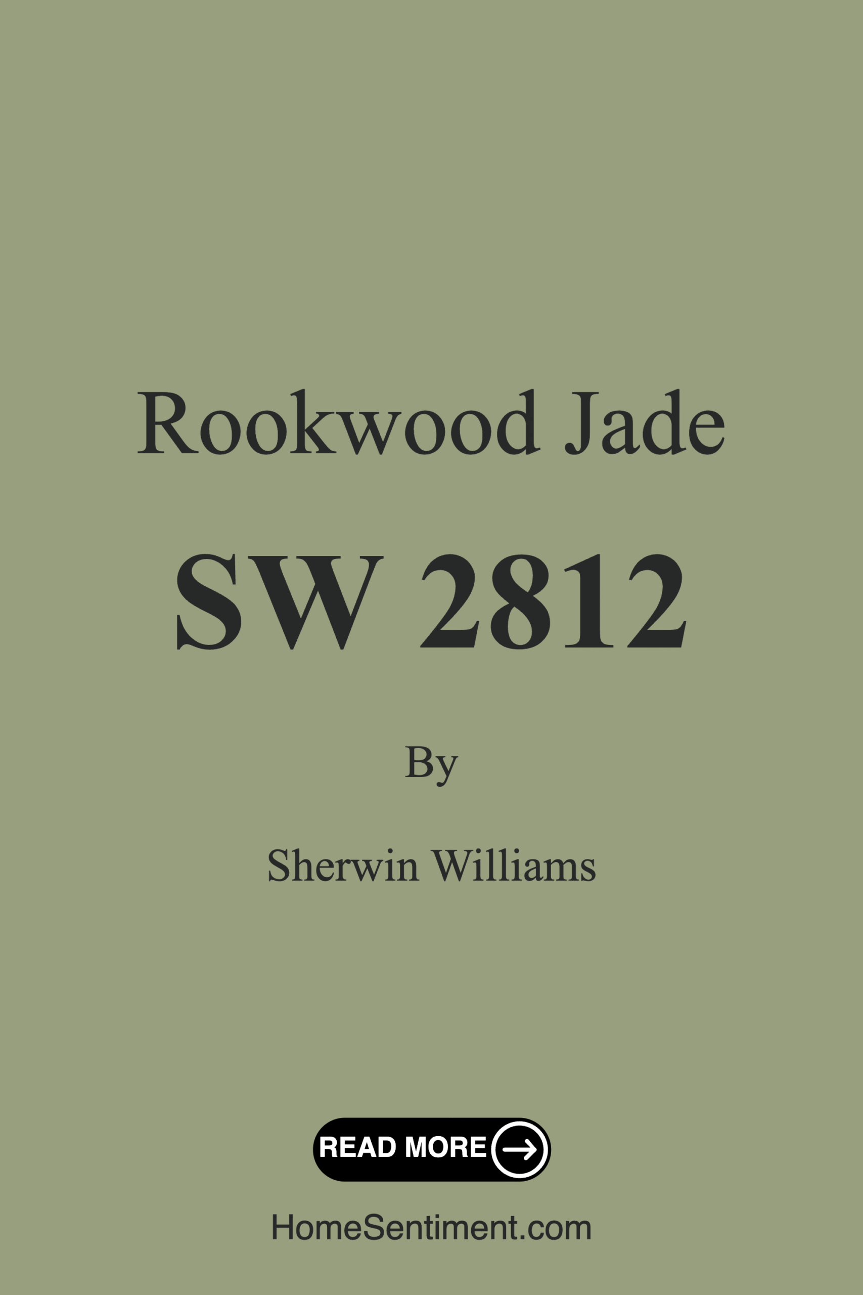 Rookwood Jade SW 2812 by Sherwin Williams