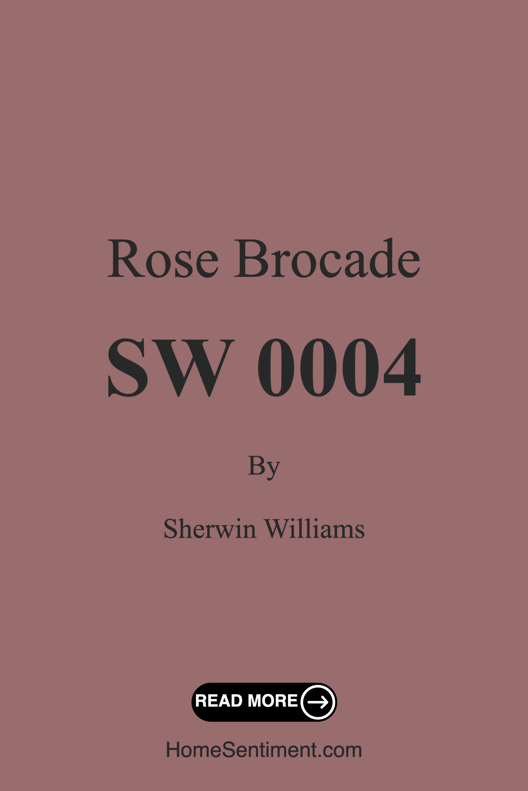 Rose Brocade SW 0004 by Sherwin Williams